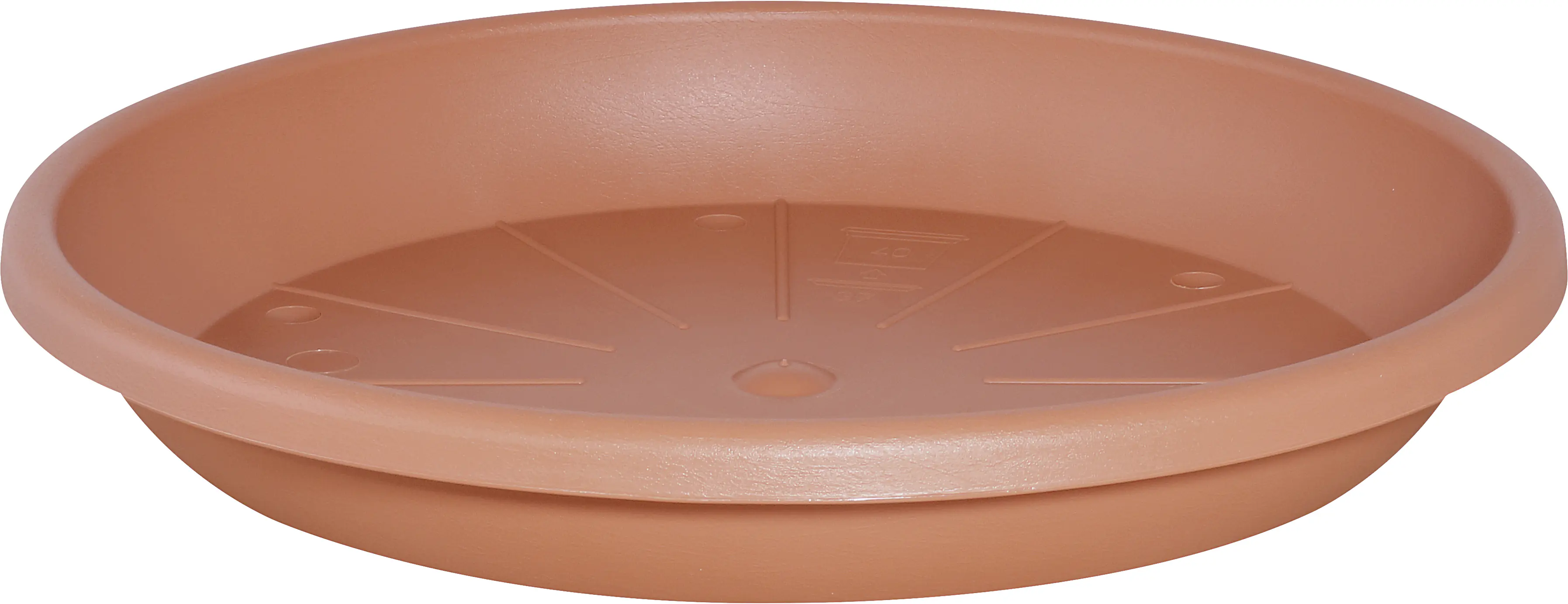 Geli Blumentopfuntersetzer Cylindro Ø 37 cm terracotta