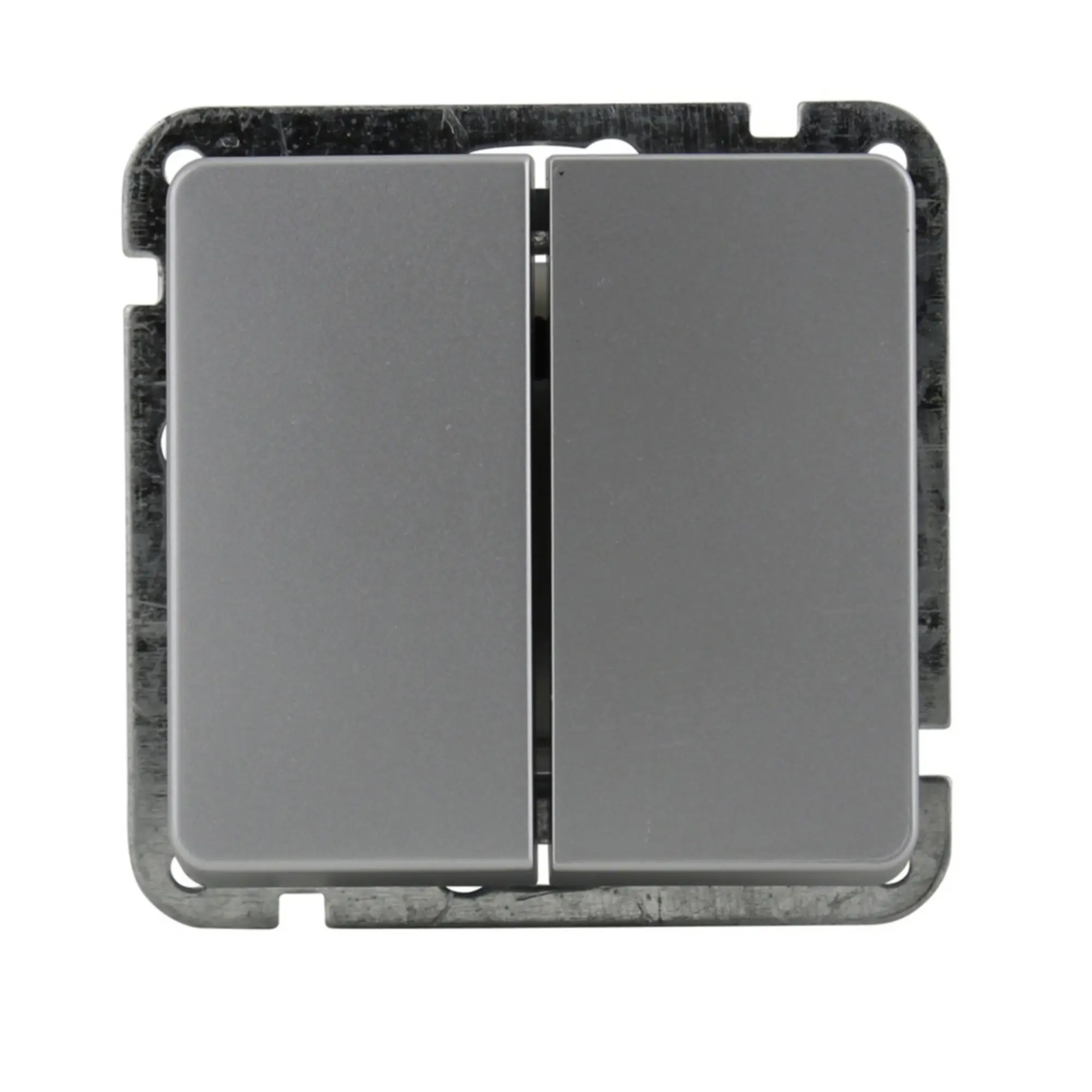 Unitec Serienschalter Montreal S503 silber