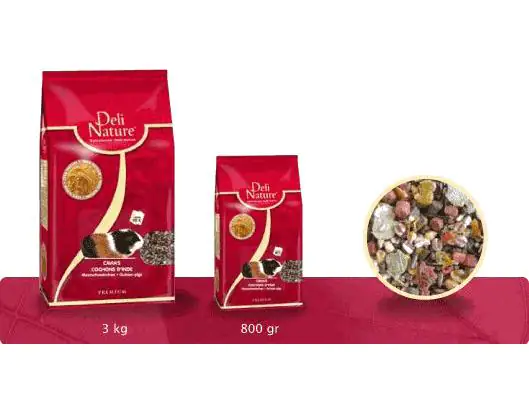 Deli Nature Premium Alleinfutter für Meerschweinchen 800 g