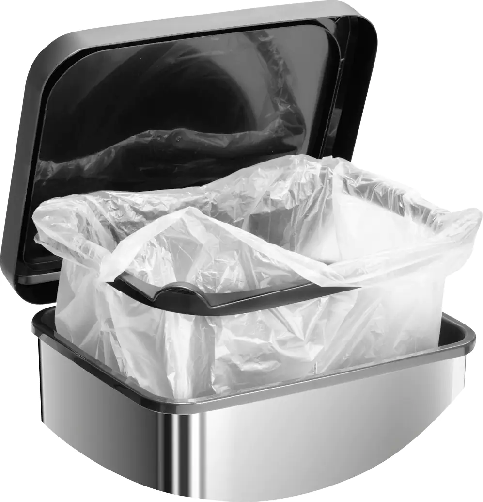 7610859118066_2191842 Rotho Treteimer Paso 20 L silber