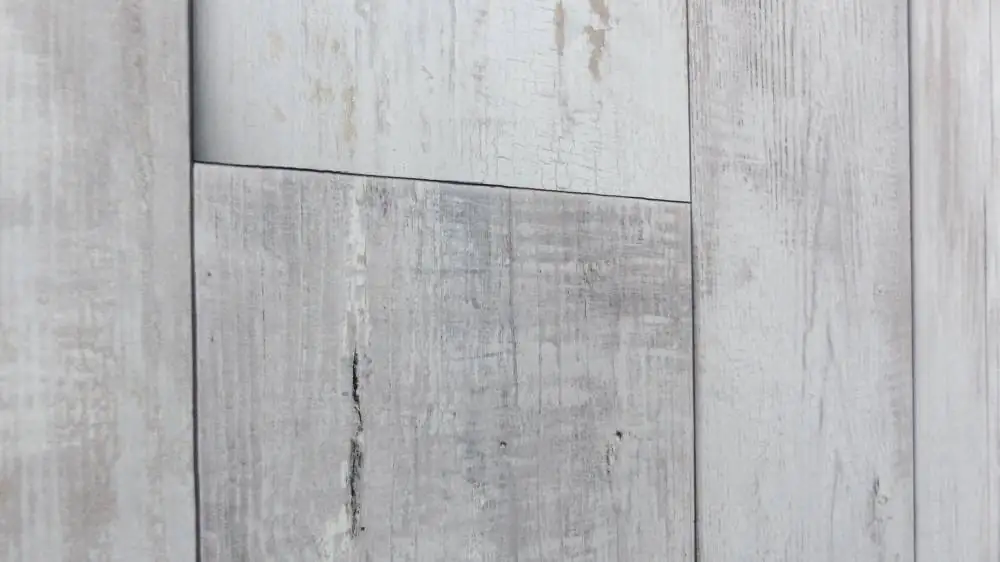 Grosfillex Kunststoffpaneele Element 3D 260 x 37,5 cm, 8 mm Rustik weiß Mix