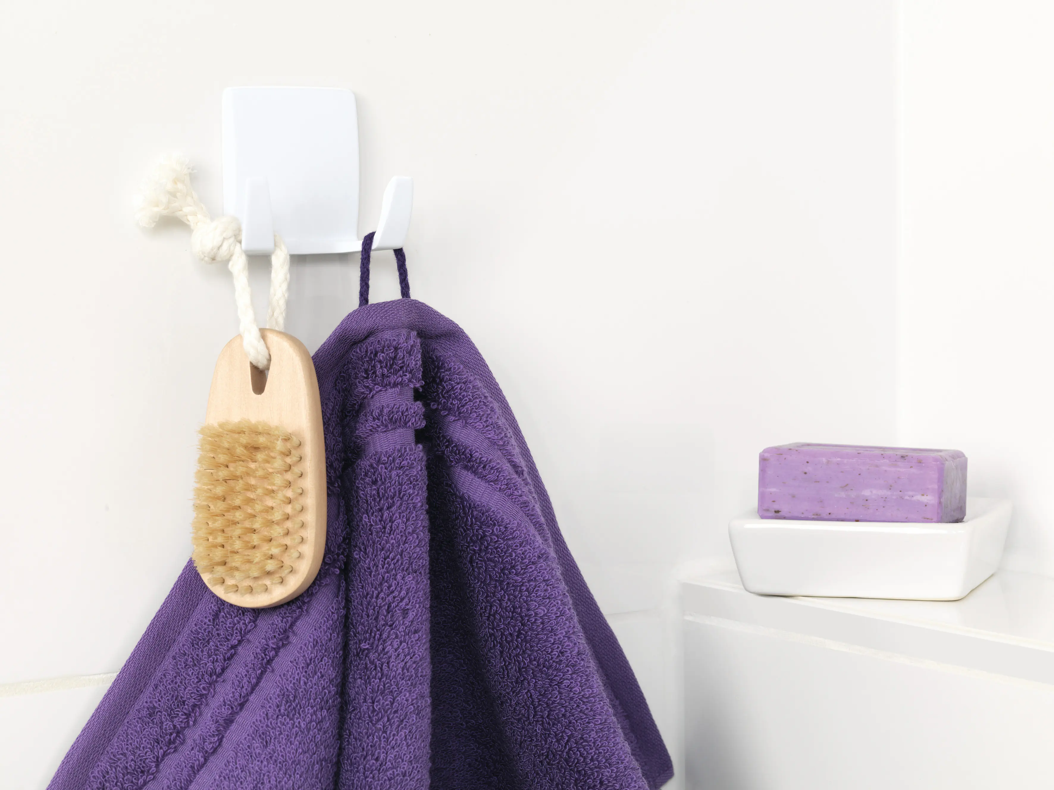 tesa Duohaken Powerstrip chrom, waterproof