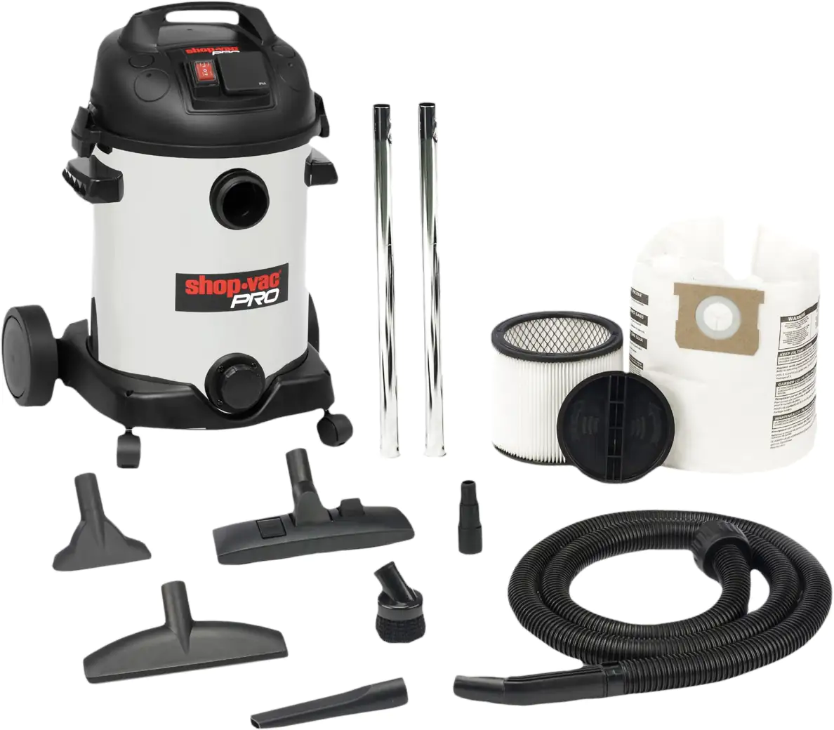 0026282291059_2087114 ShopVac Nass-Trockensauger Pro 25 SI 1800 W 25 l Edelstahl