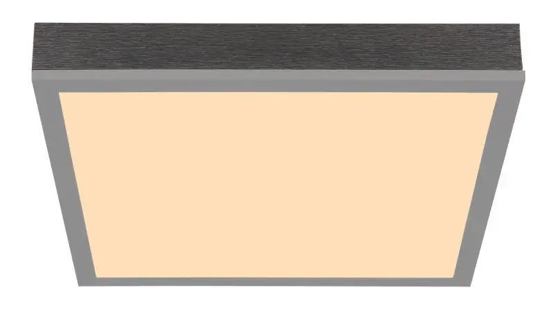 Globo Deckenleuchte Doro 30 x 30 cm silber warmweiß