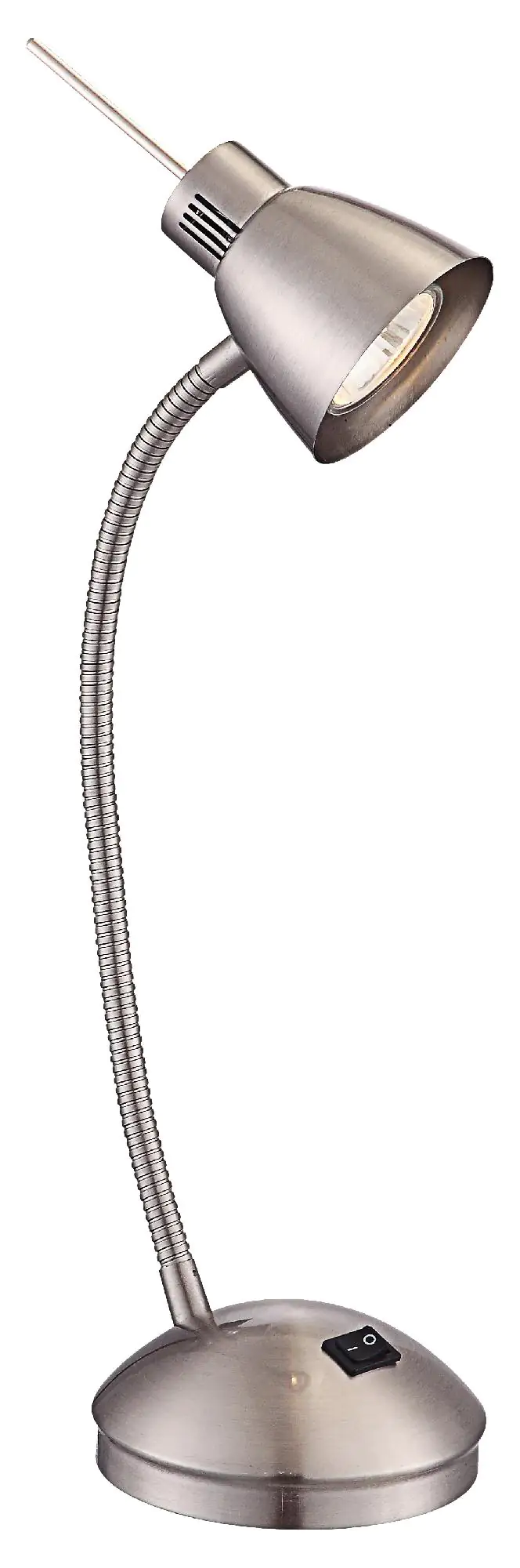 Globo LED Tischleuchte Nuova nickel matt