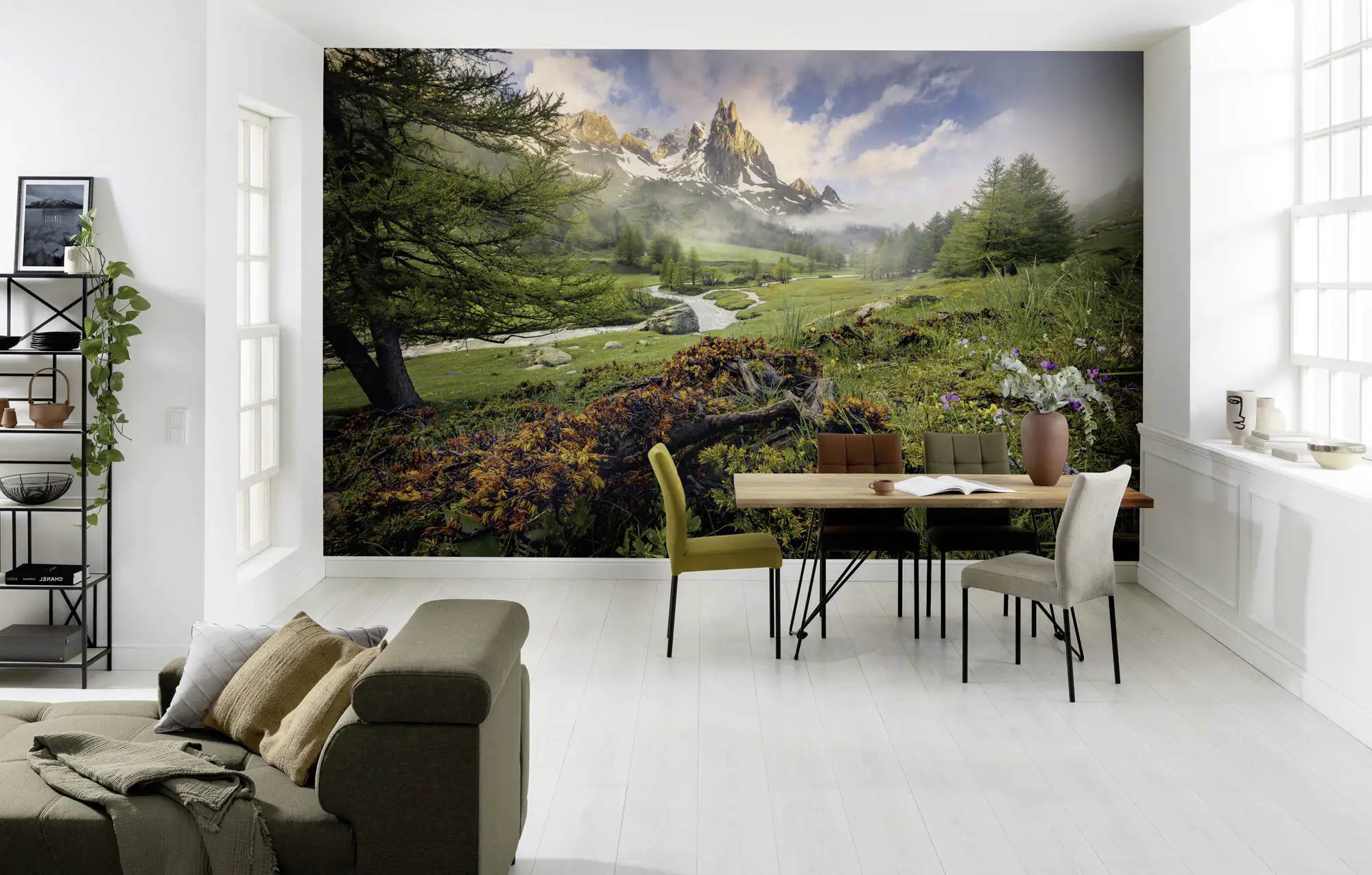 Komar Fototapete Morning Walk 368 x 254 cm 