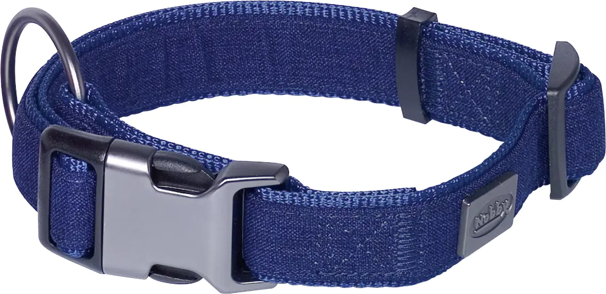 Nobby Halsband Linen Deluxe blau Nobby Halsband Linen Deluxe blau