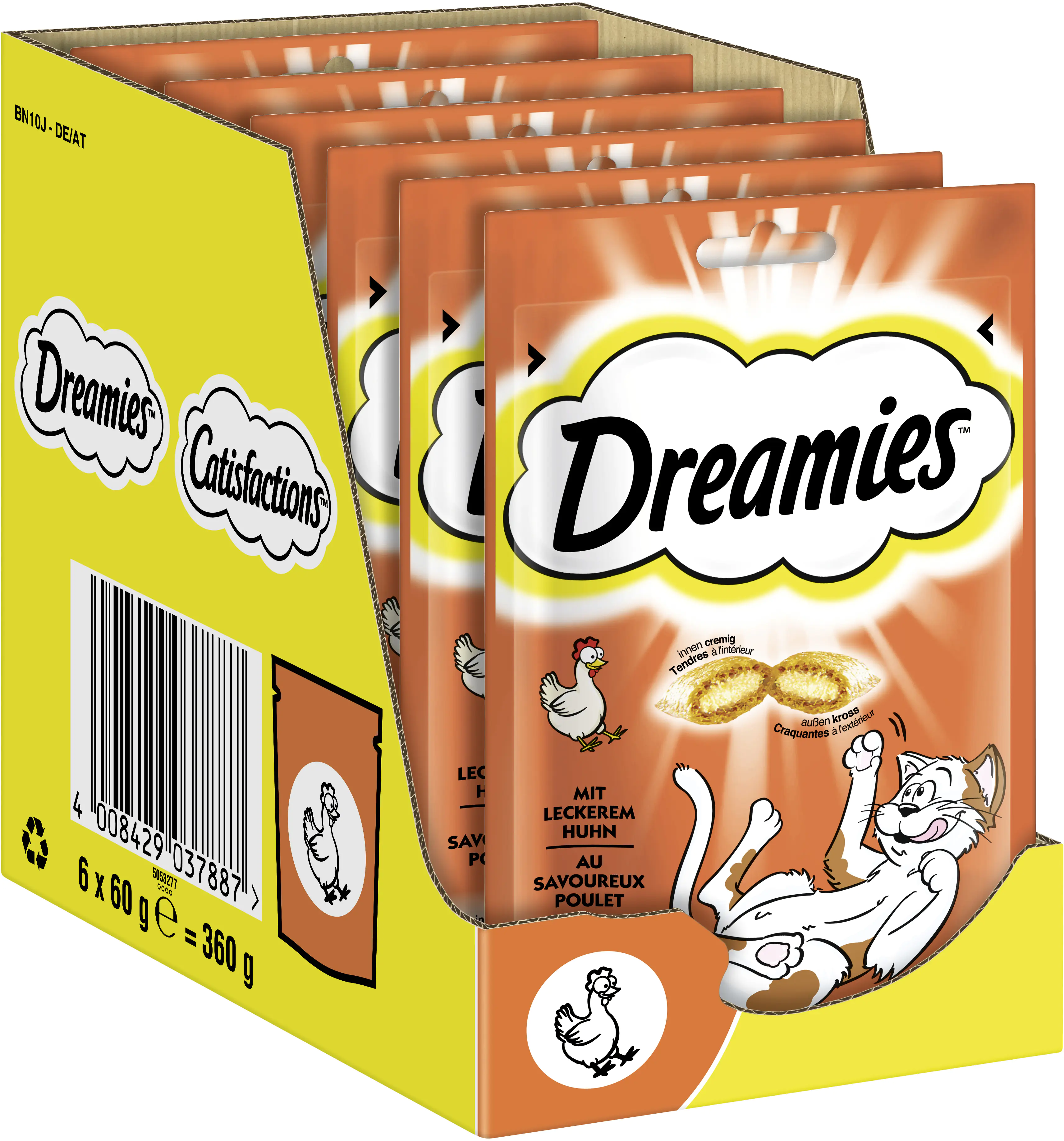 Dreamies Katzensnack Hühnchen 60 g Dreamies Katzensnack Hühnchen 60 g