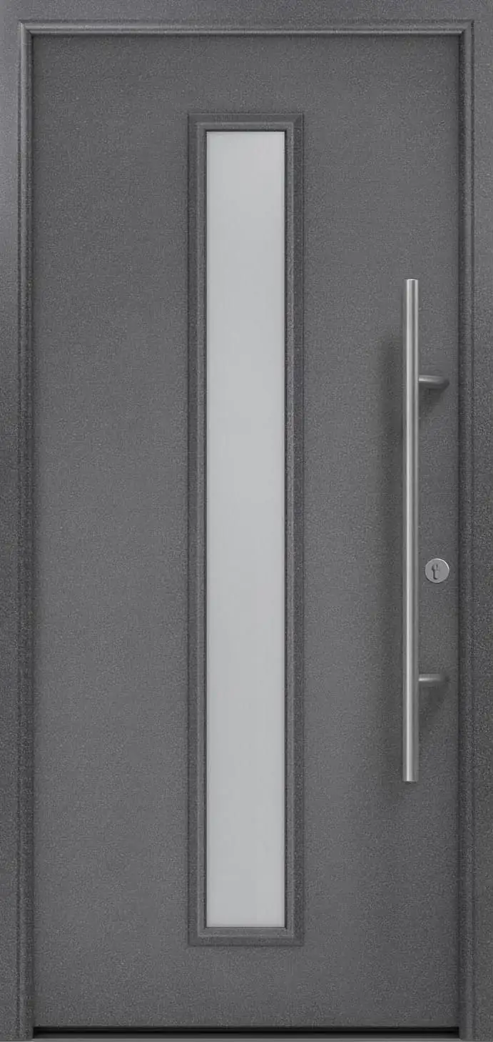 EcoStar Haustür ISOPRO Secur IPS 020 RC2 anthrazit metallic 110 x 210 cm EcoStar Haustür ISOPRO Secur IPS 020 RC2 anthrazit metallic 110 x 210 cm