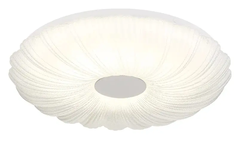 Globo Deckenleuchte Cavendis 38 x 7 cm Ø x H weiß CCT