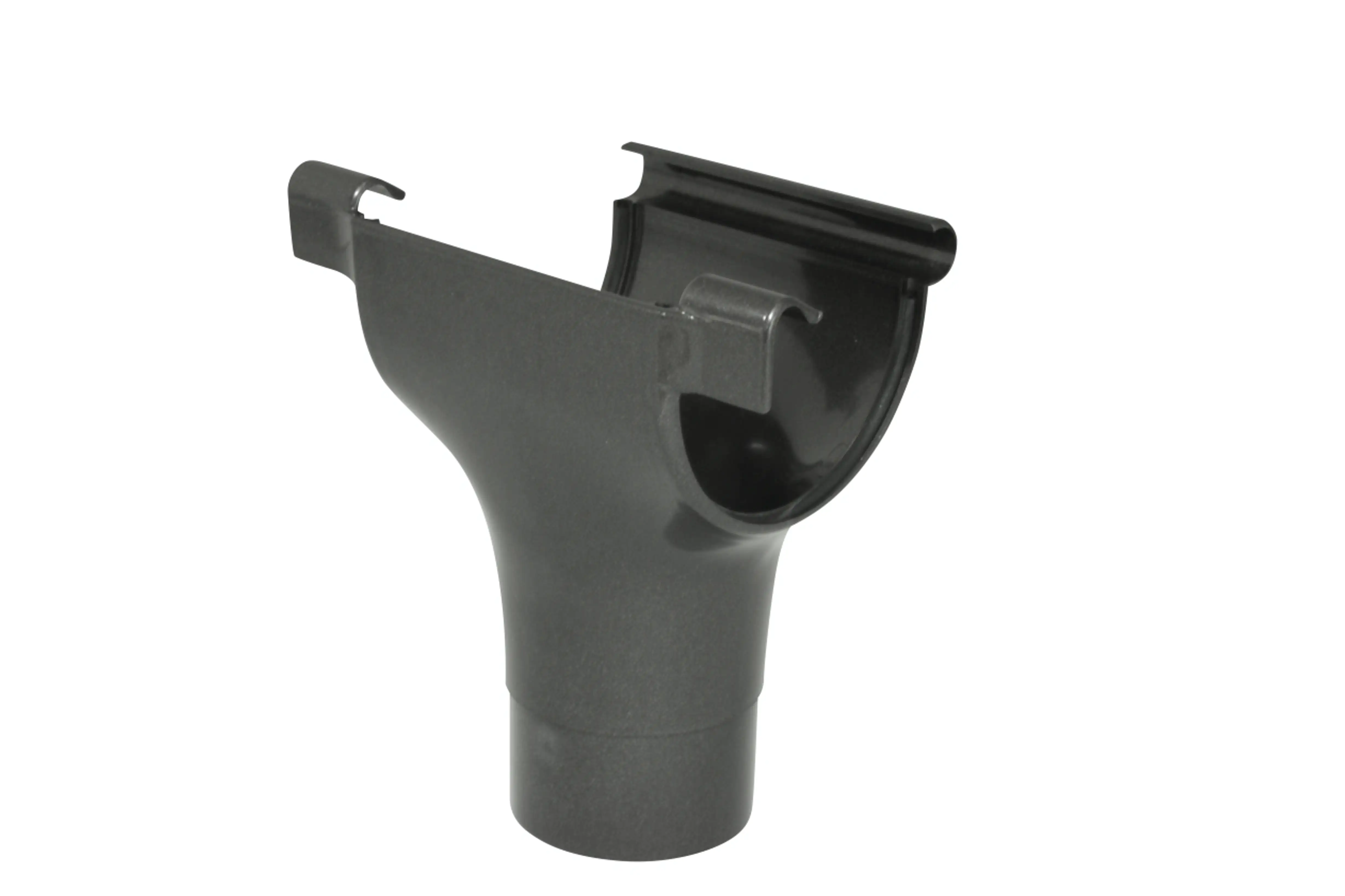 Stutzen RG 100/ DN 75, Anthrazit-Metallic