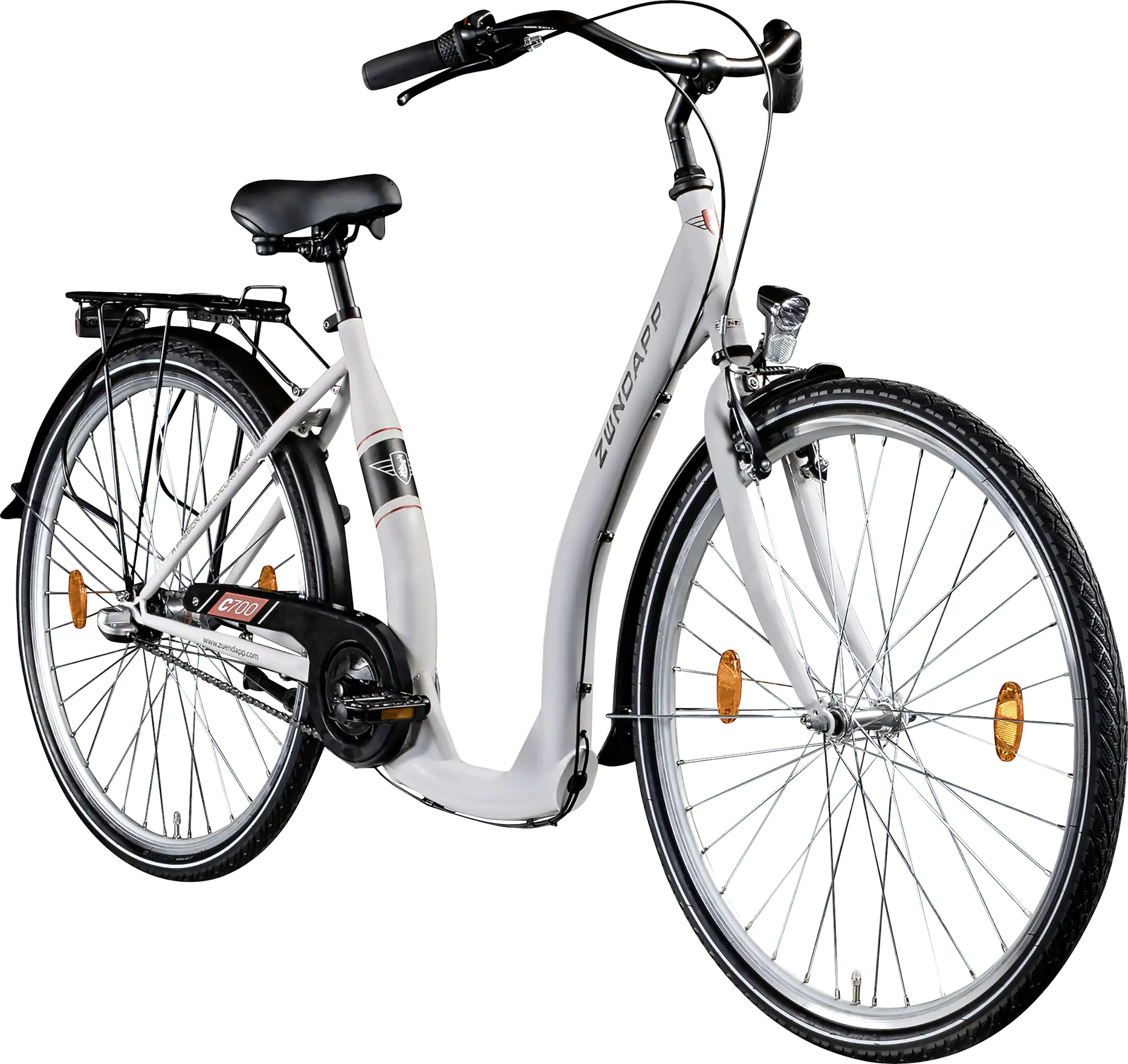 Zündapp Cityrad C700 28 Zoll 3-Gang RH 46cm weiß