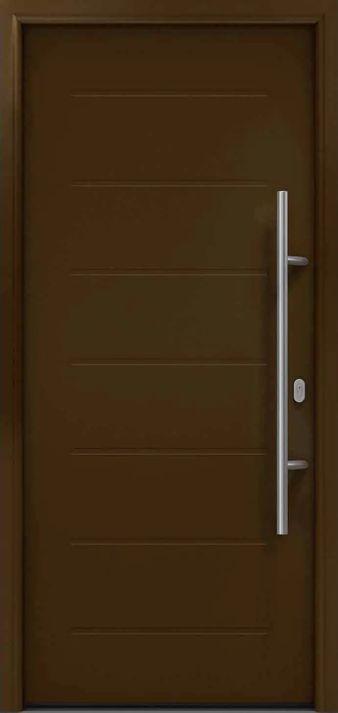 EcoStar Haustür ISOPRO IP 015 terrabraun 110 x 210 cm EcoStar Haustür ISOPRO IP 015 terrabraun 110 x 210 cm