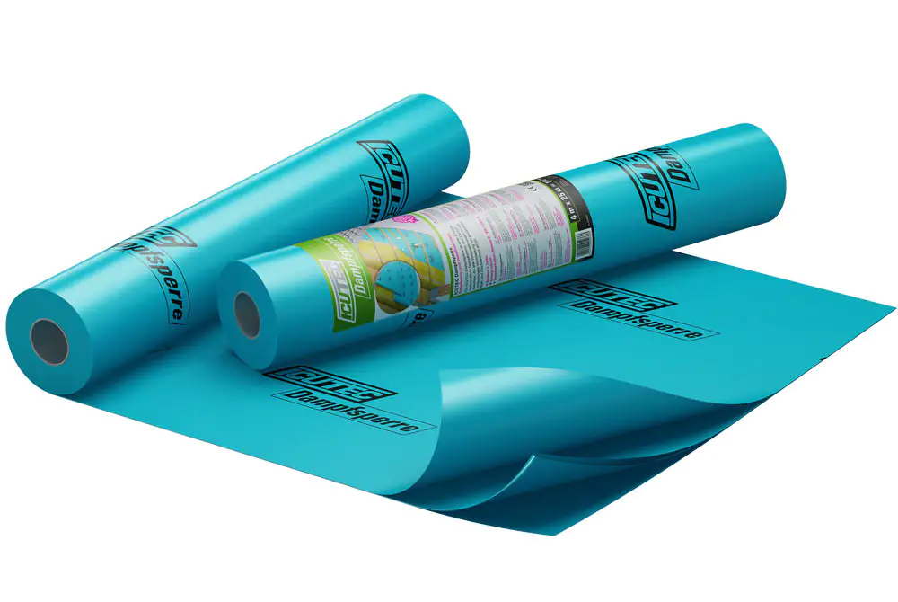 ICUTEC Dampfsperrfolie 5 x 2 m = 10 m² blau