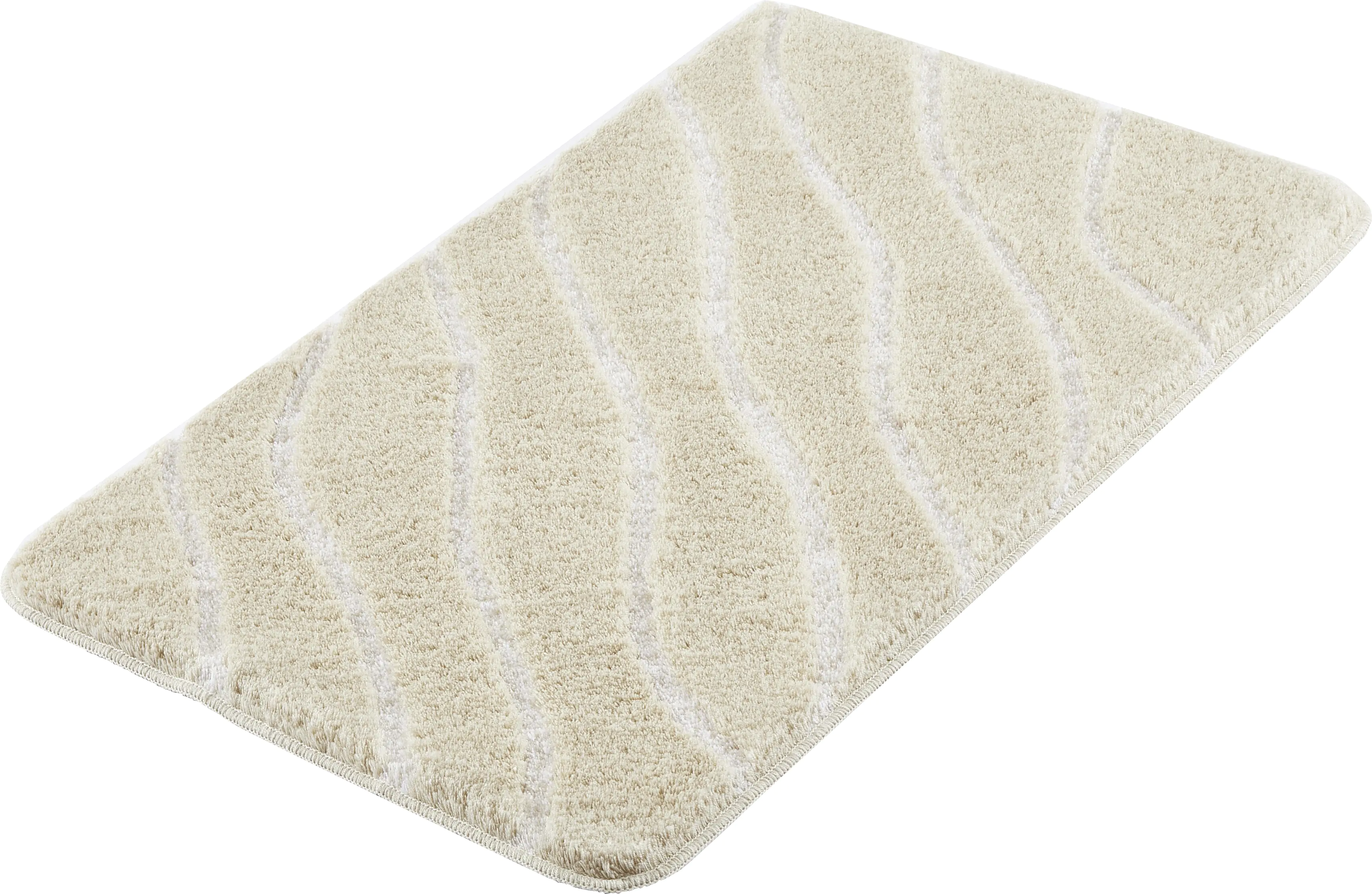 Kleine Wolke Badteppich Tram caramel Polyacryl 60 x 100 cm