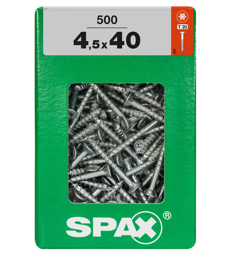 Spax Universalschrauben 4.5 x 40 mm TX 20 - 500 Stk.