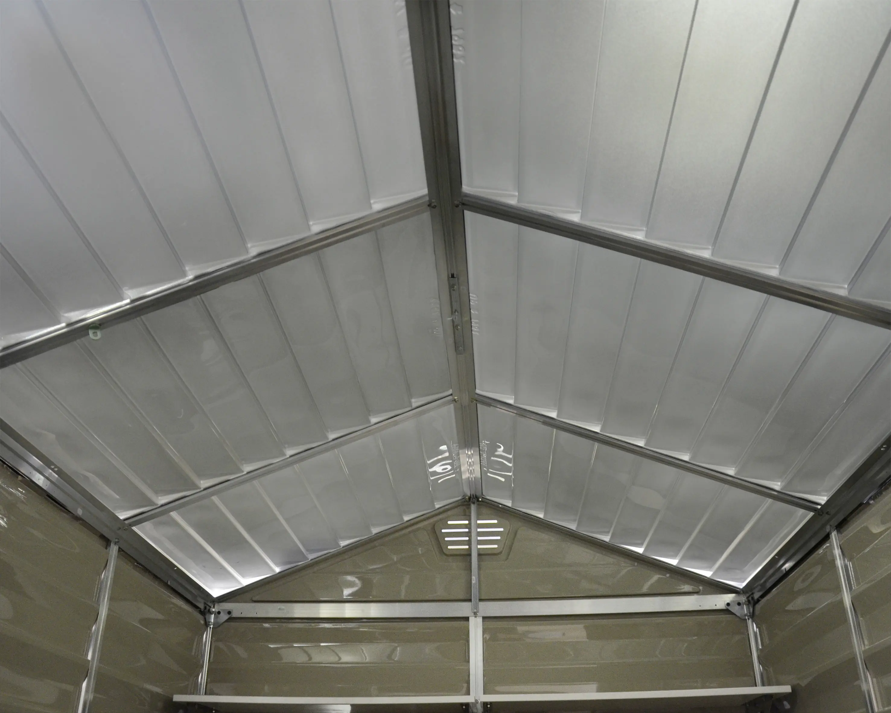 Canopia Gerätehaus Skylight Alu tan 177 x 121 cm