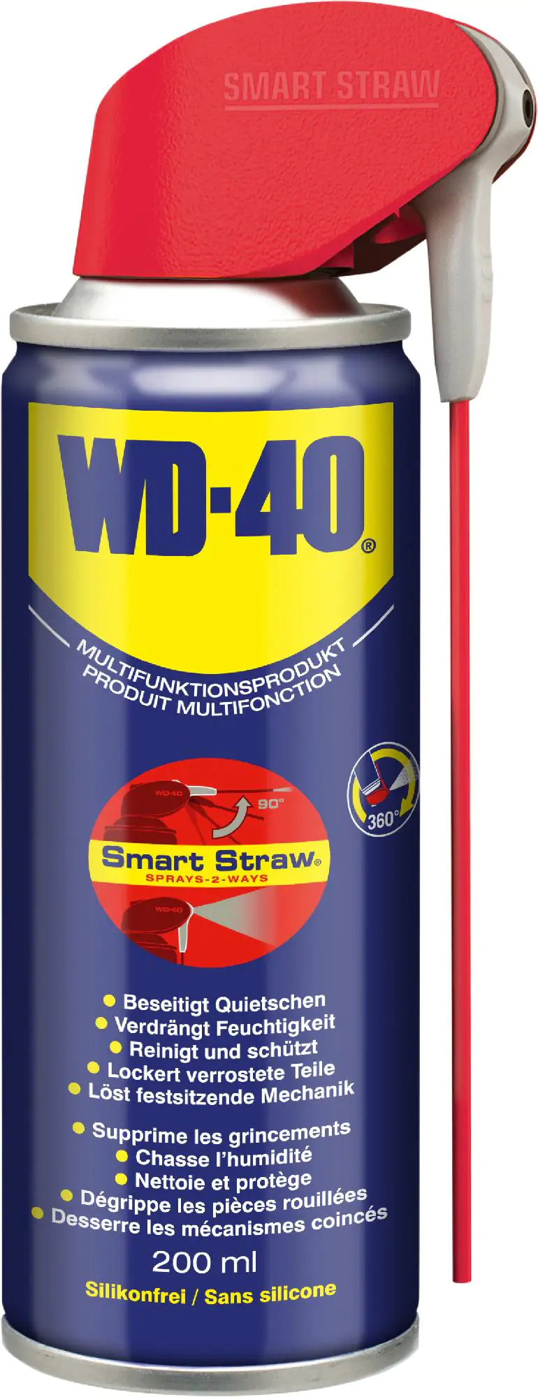 WD-40 Multifunktionsprodukt Smart Straw 200ml
