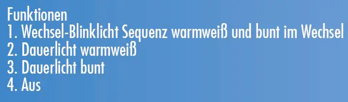 TrendLine LED Lichterkette 120 LED 120 LED, warmweiß/bunt TrendLine LED Lichterkette 120 LED 120 LED, warmweiß/bunt