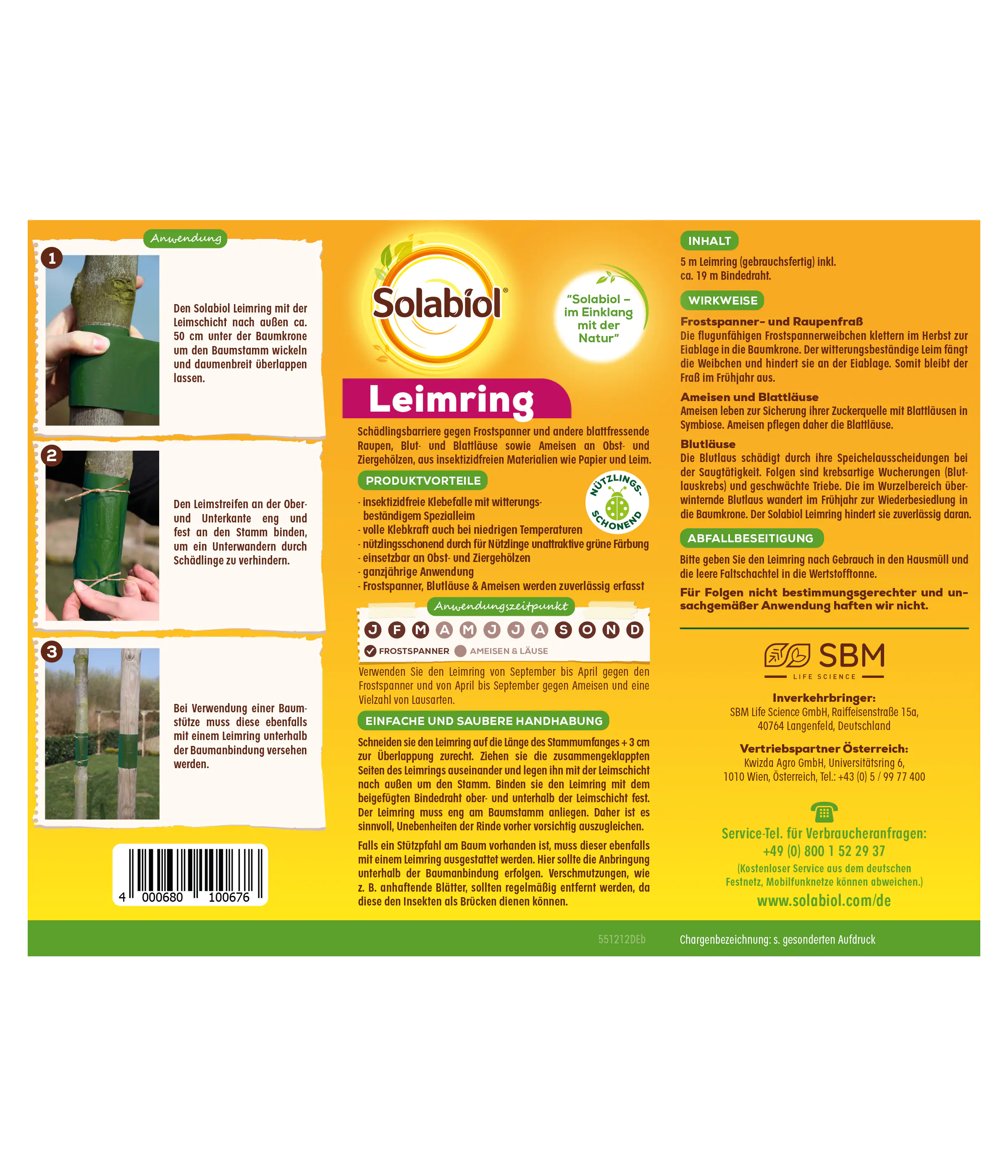 Solabiol Leimring 5 m