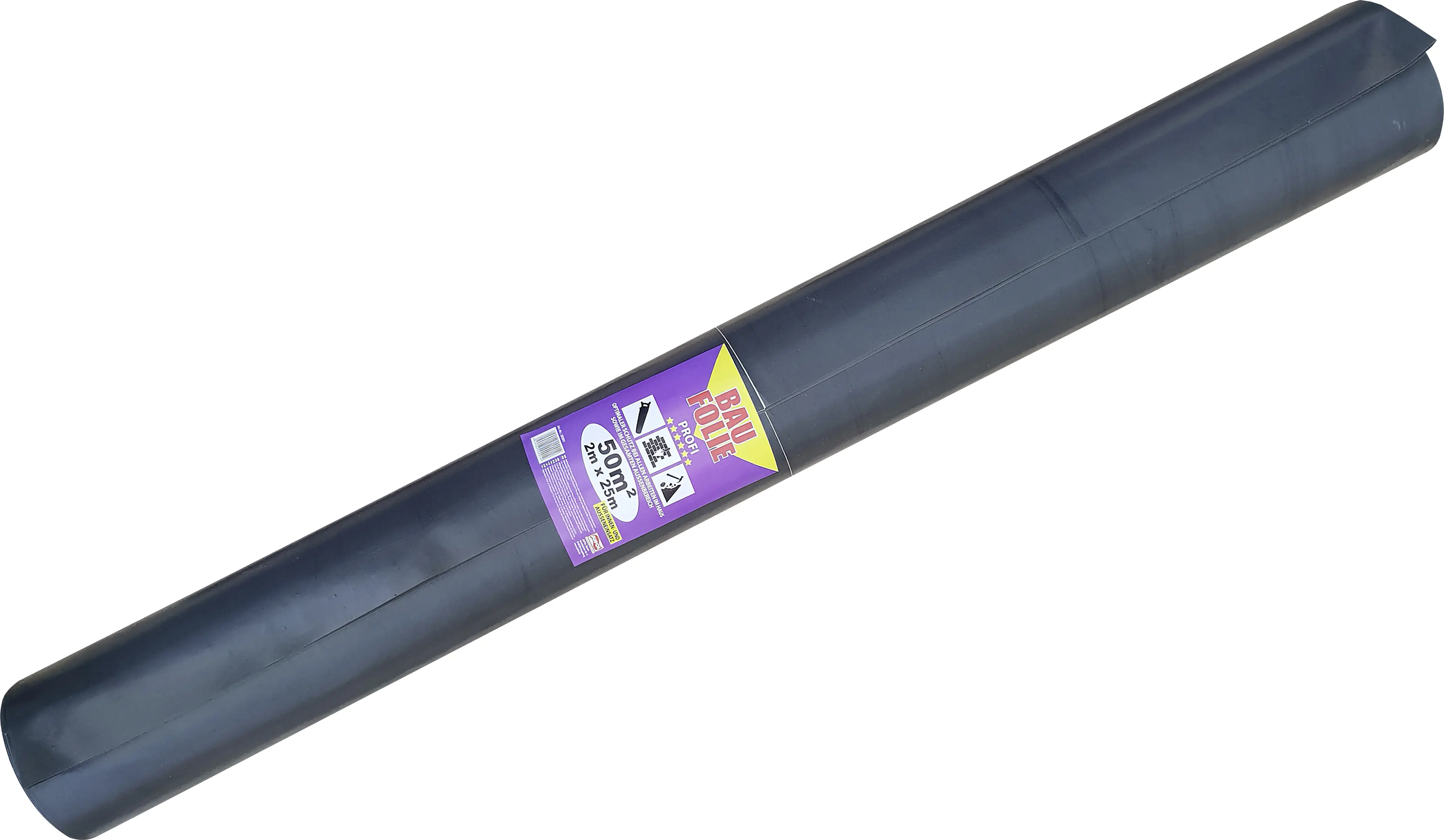 Jufol Baufolie Profi 0,2 mm 25 x 2 m = 50 m² transluzent