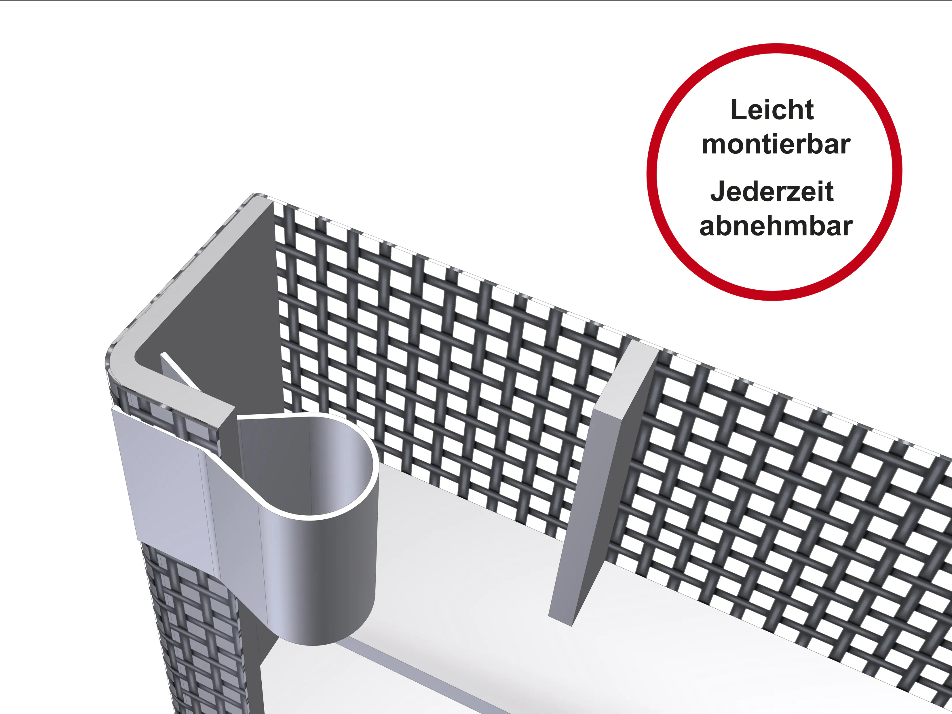 Lichtschachtabdeckung Insektenschutzgitter Maße 130 x 60 cm