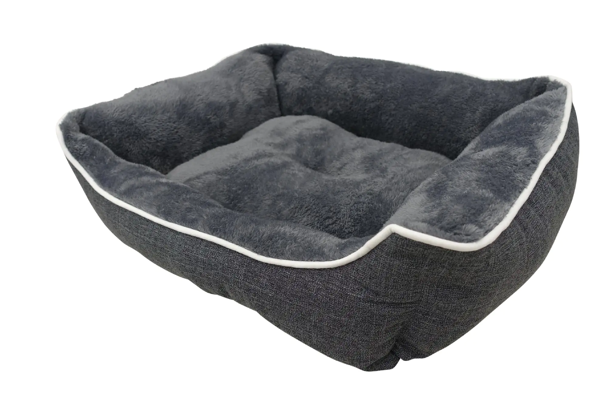 Nobby Komfortbett Classic Arno eckig grau