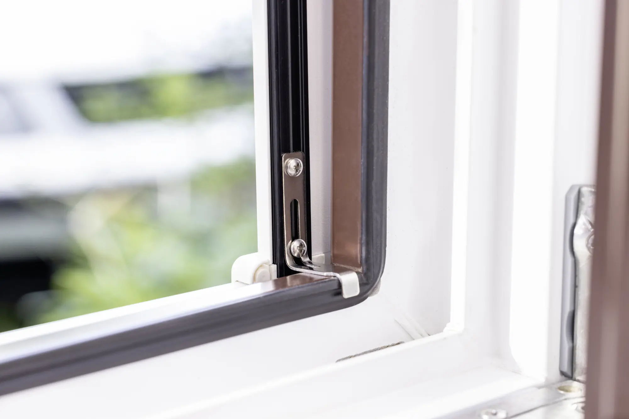 Windhager IS Fliegenschutz-Fenster Click & Protect 130 x 140 cm schwarz/weiß