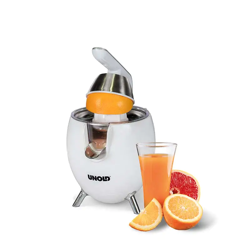 4011689781308_7 Unold Zitruspresse Power Juicy 300 Watt, weiß