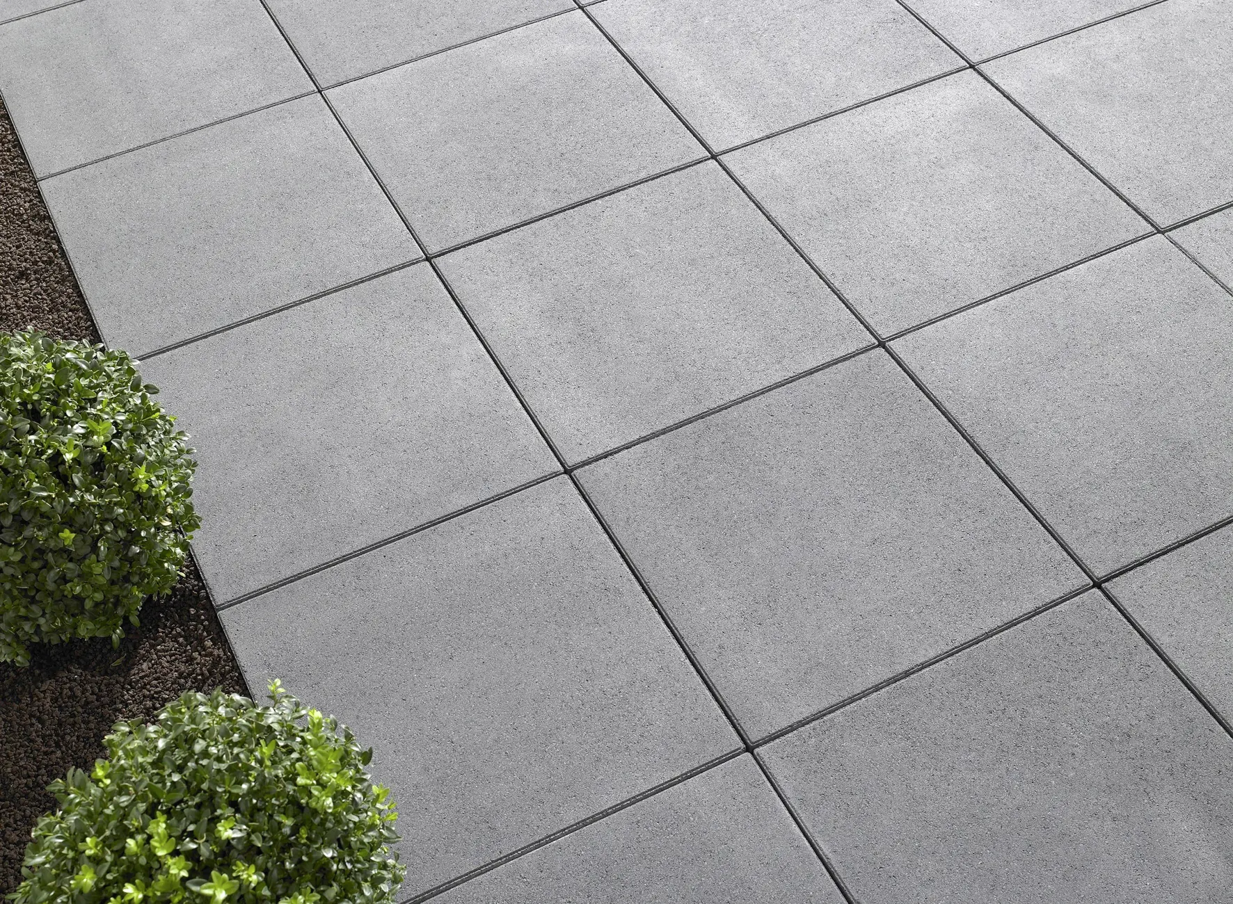 Kann Terrassenplatte Beton 50 x 50 x 5 cm betongrau