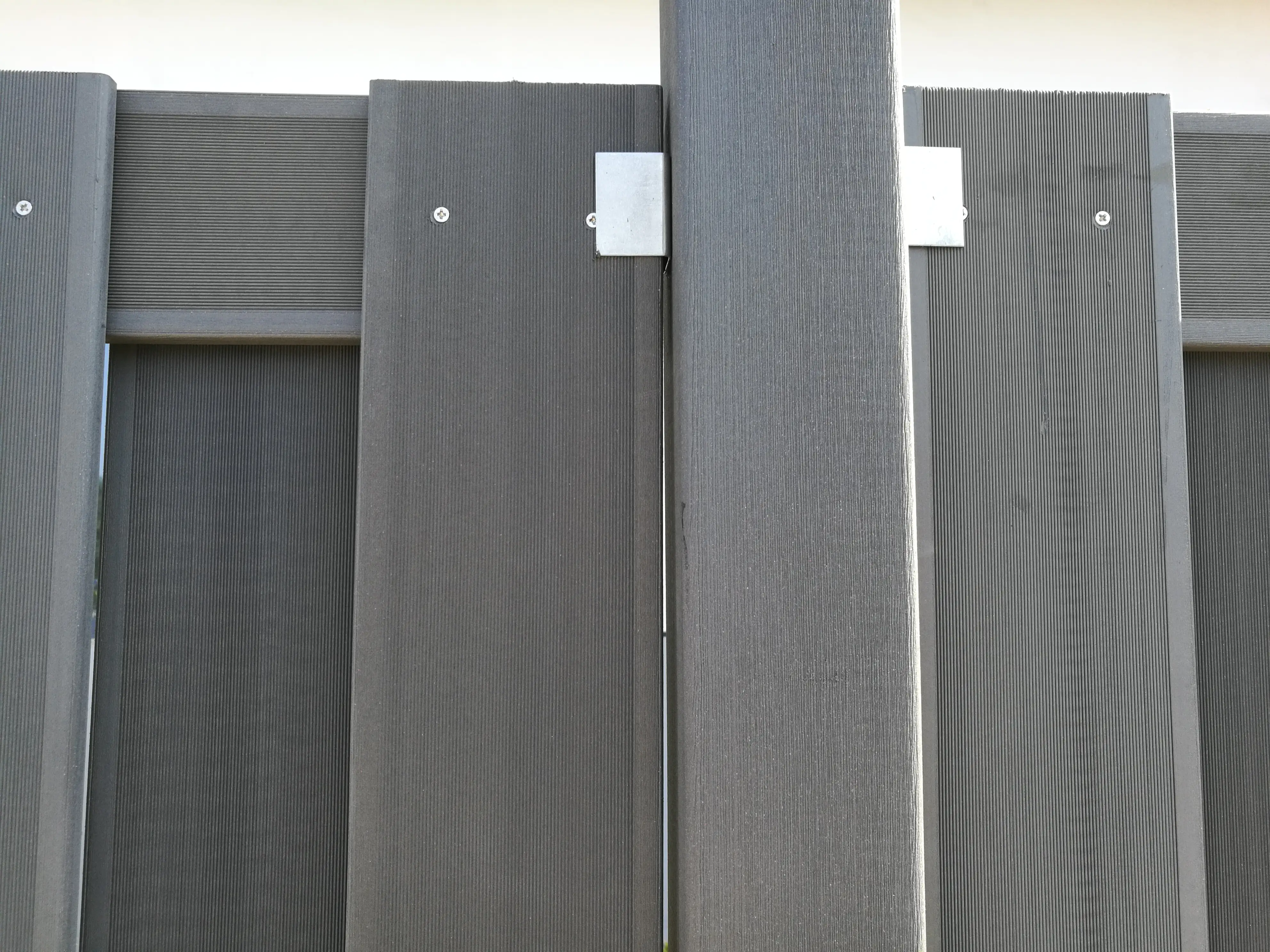 TrendLine Sichtschutzelement WPC grau, 180 x 180 cm