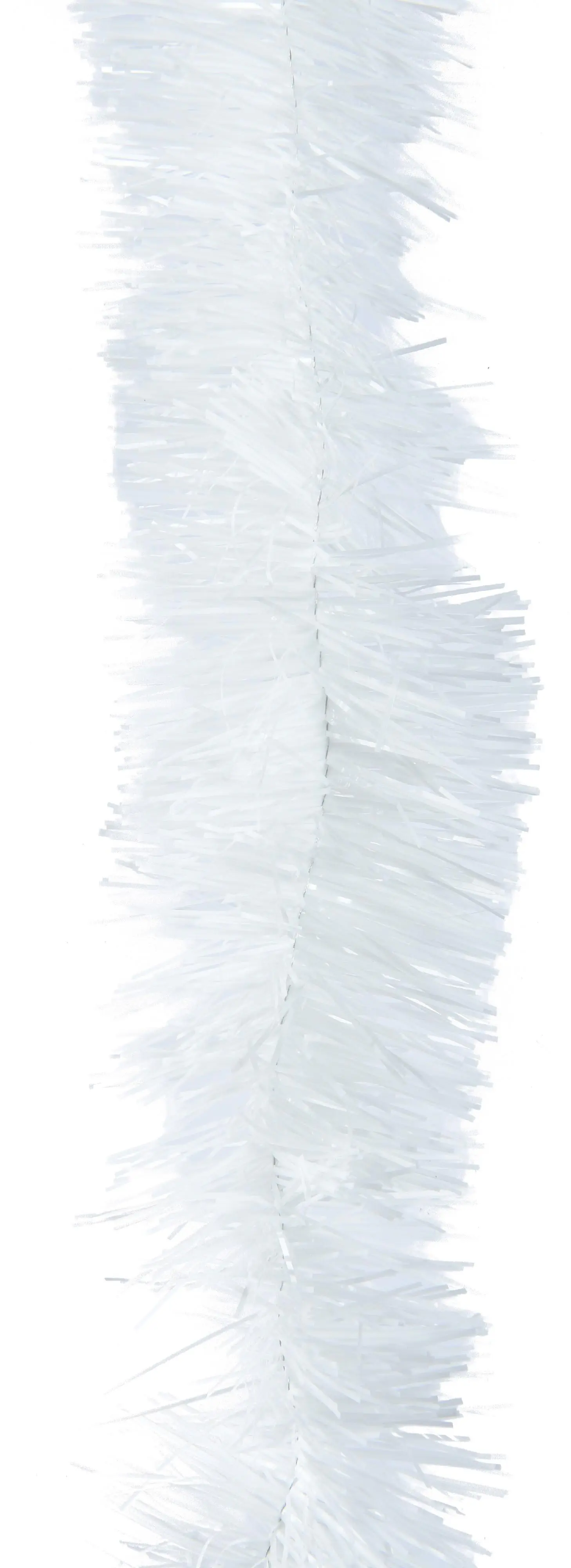 Kaemingk Lametta Girlande weiß 270 cm