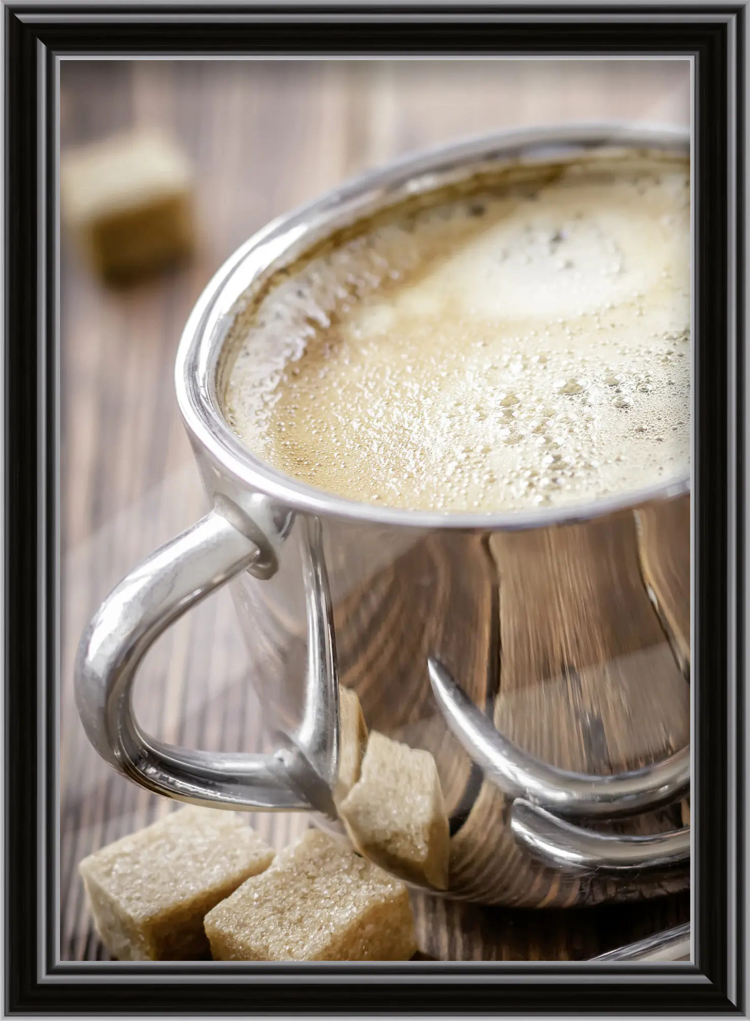 Kunststoff Bilderrahmen Design Frames schwarz, 10,5 x 15 cm