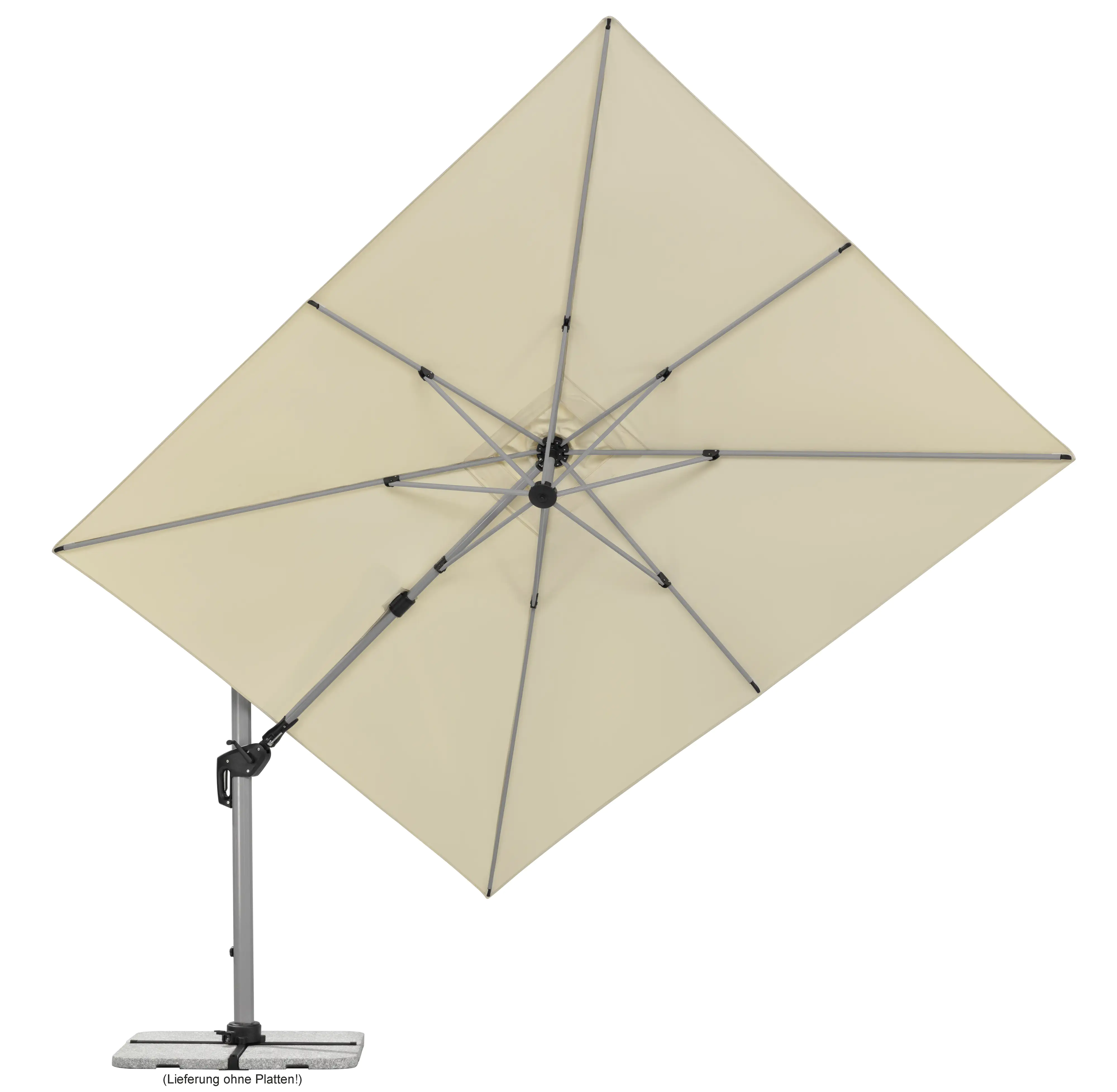 Schneider Ampelschirm Bermuda natur 260 x 350 cm Schneider Ampelschirm Bermuda natur 260 x 350 cm