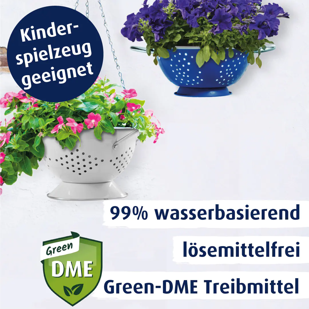 belton free Lackspray AQUAcolours 400 ml enzianblau matt