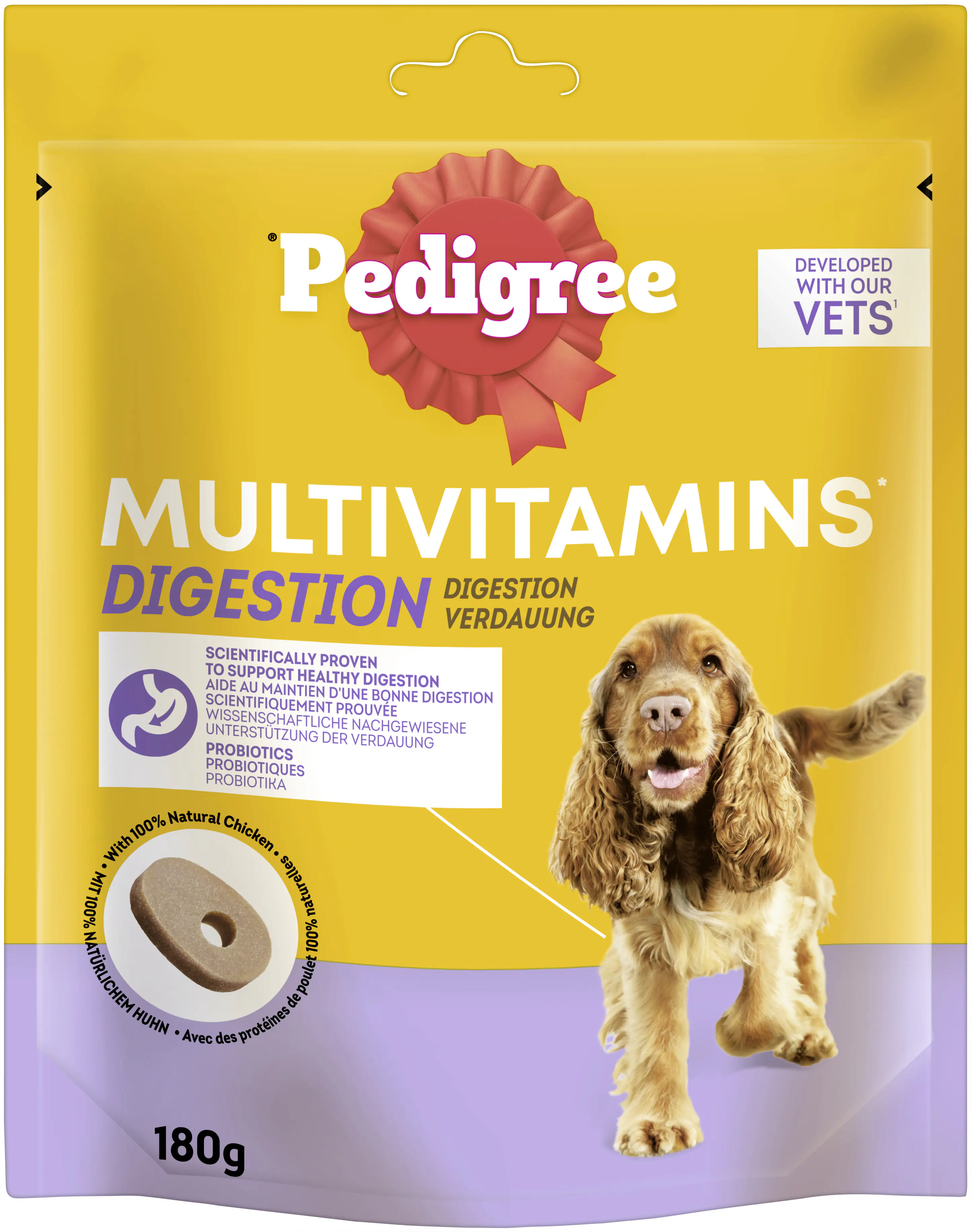 Pedigree Digestion  Hundeleckerli Adult 180 g Huhn