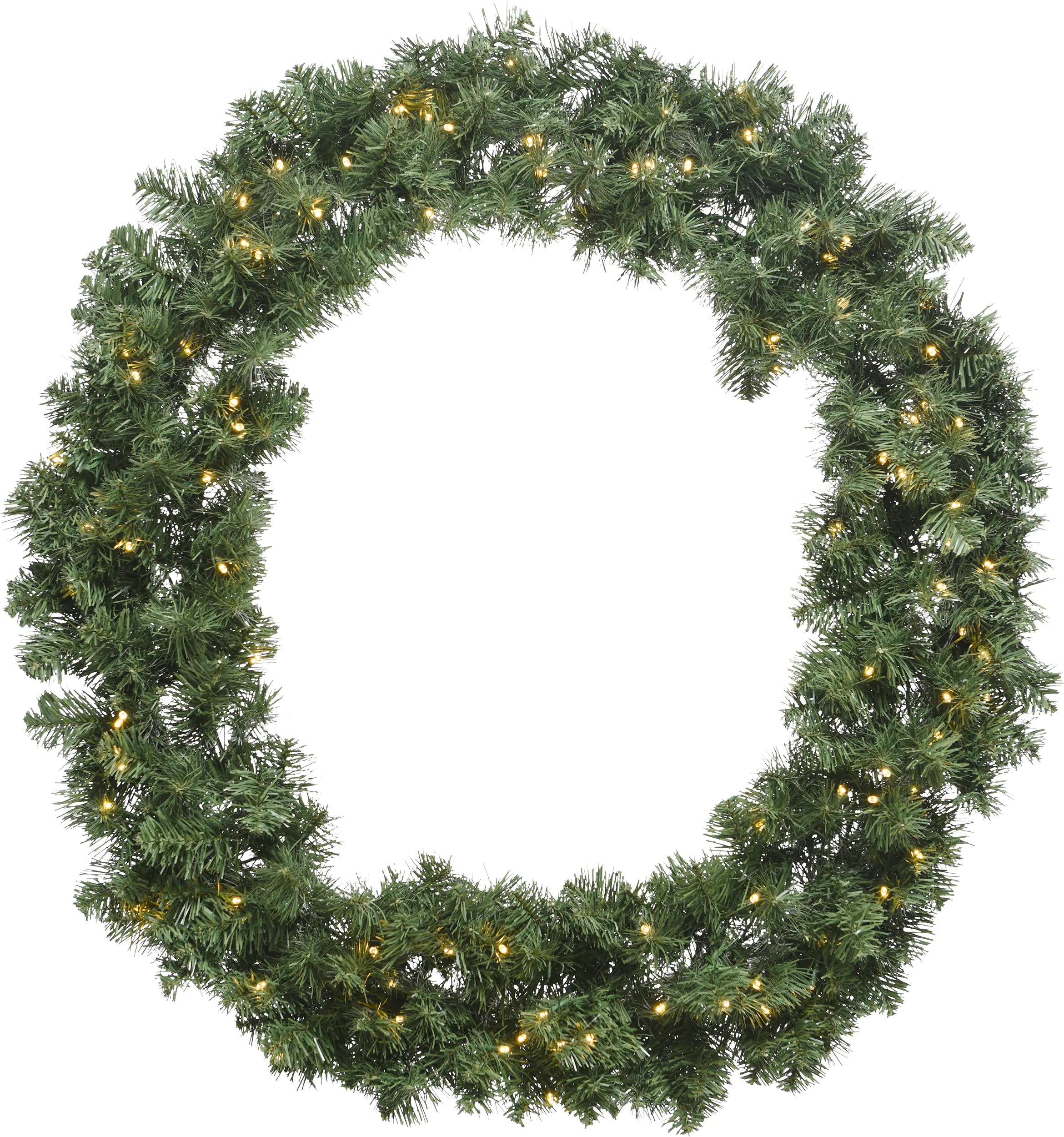 Kaemingk Imperial Kranz grün 40 LED Ø 50 cm