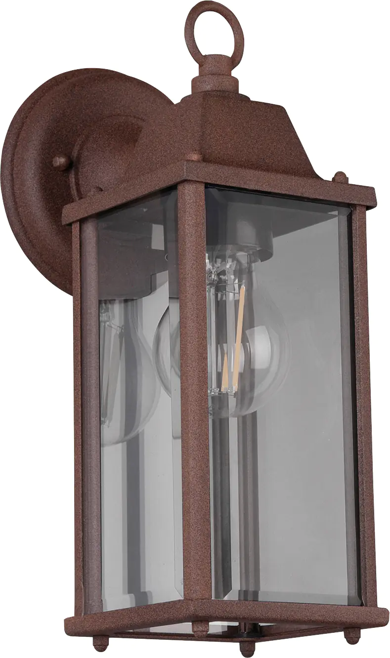 Trio Leuchten Außen-Wandleuchte Olona E27 rostfarbig