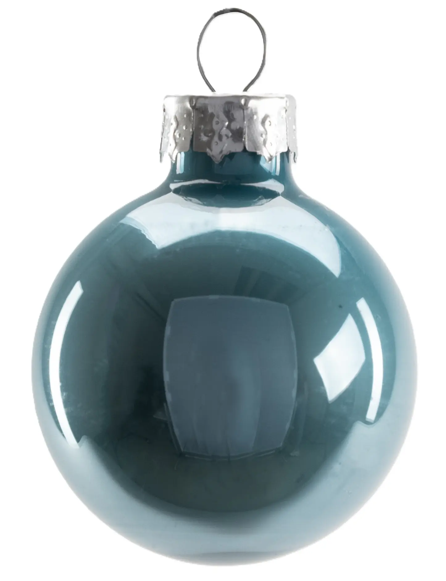 TrendLine Mini-Christbaumkugeln aus Glas Ø 3,5 cm dämmerungsblau 16 Stück