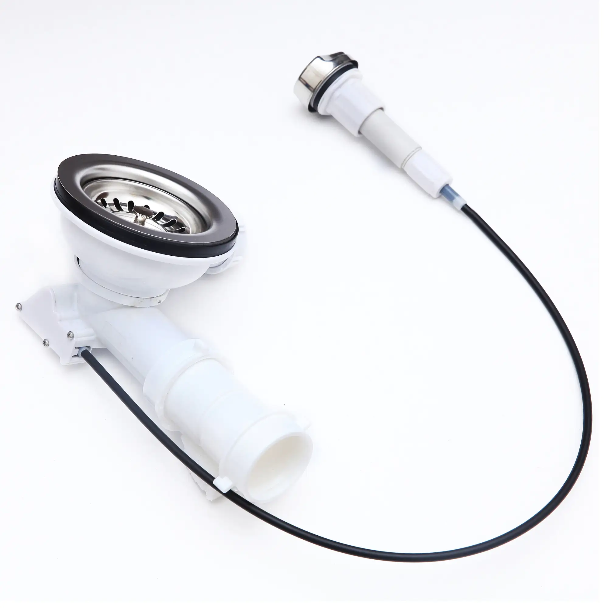 respekta Excentergarnitur für 1+1,5 Becken-Spülen für Spülen mit einem 3 1/2" Ablauf