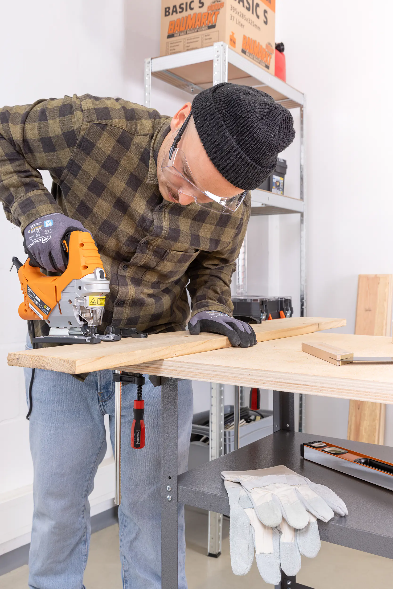 TrendLine Werkbank 120 x 60 x 85 cm TrendLine Werkbank 120 x 60 x 85 cm