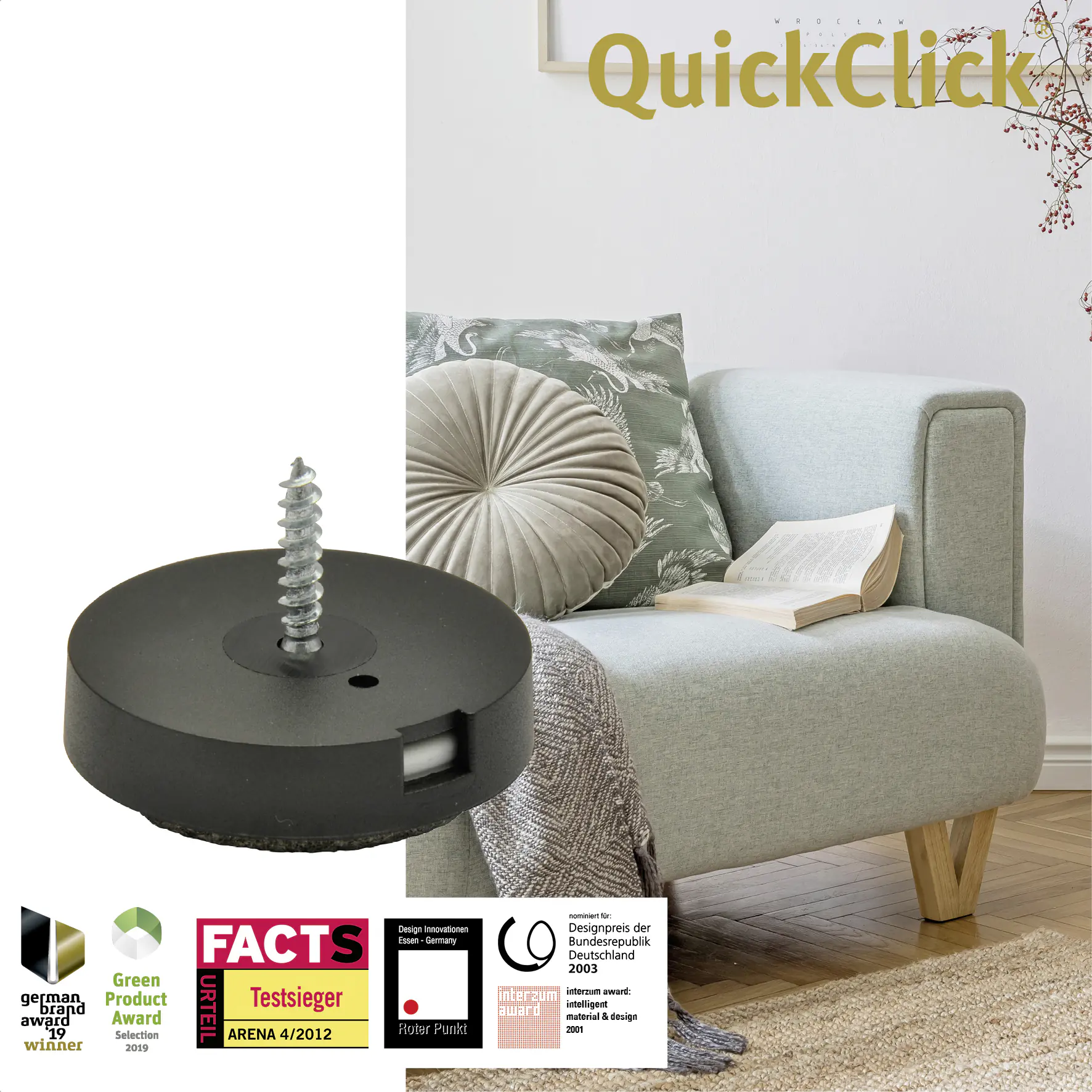 Wagner Möbelgleiter zum Anschrauben Ultrasoft 2in1 schwarz grau Ø 30 mm - 4 Stück  Wagner Möbelgleiter zum Anschrauben Ultrasoft 2in1 schwarz grau Ø 30 mm - 4 Stück