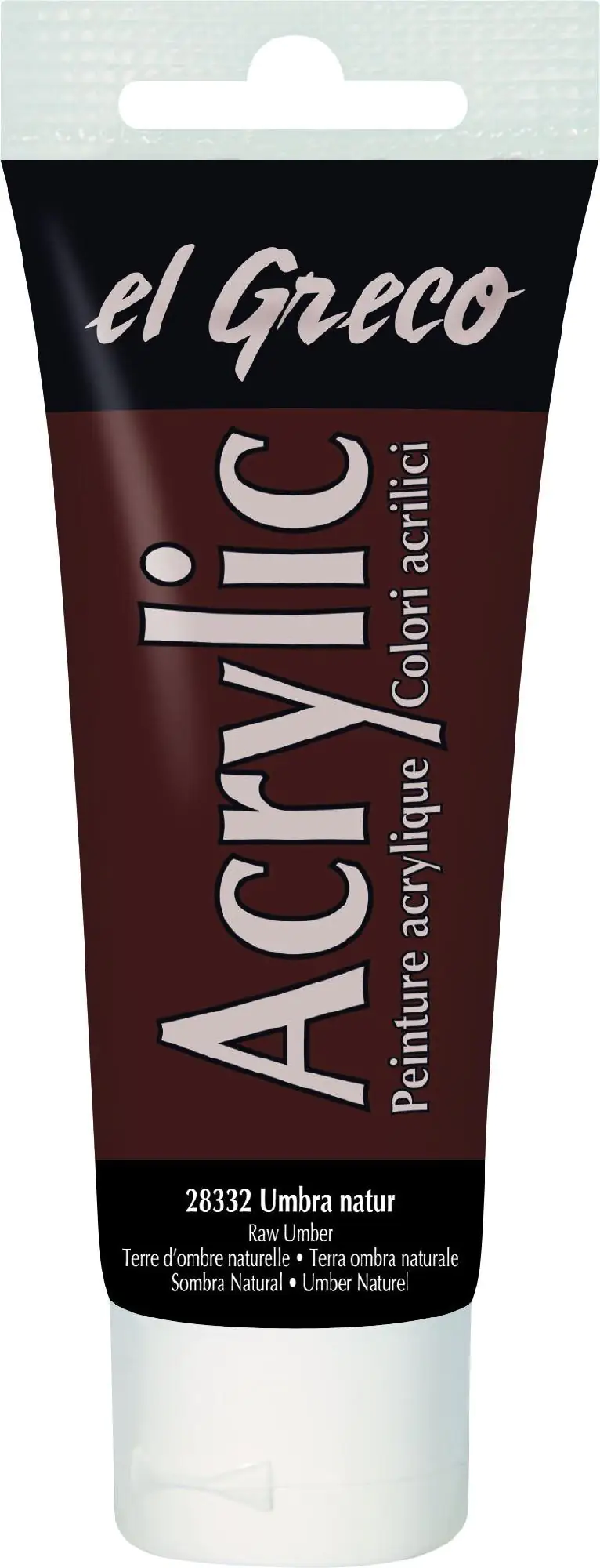 Kreul el Greco Acrylic Tube umbra natur 75 ml Kreul el Greco Acrylic Tube umbra natur 75 ml