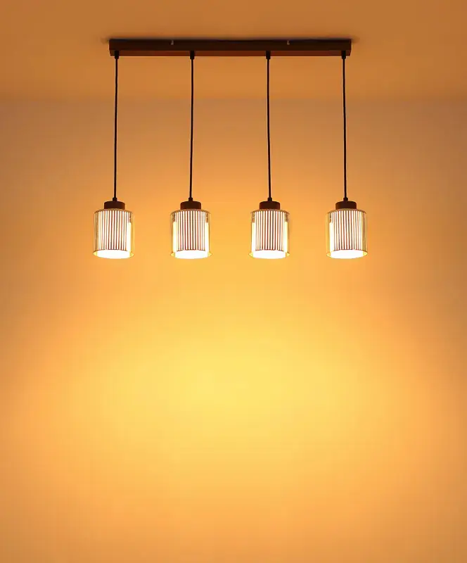 Globo Hängeleuchte Felicia 78 x 120 cm L x H schwarz-chrom matt