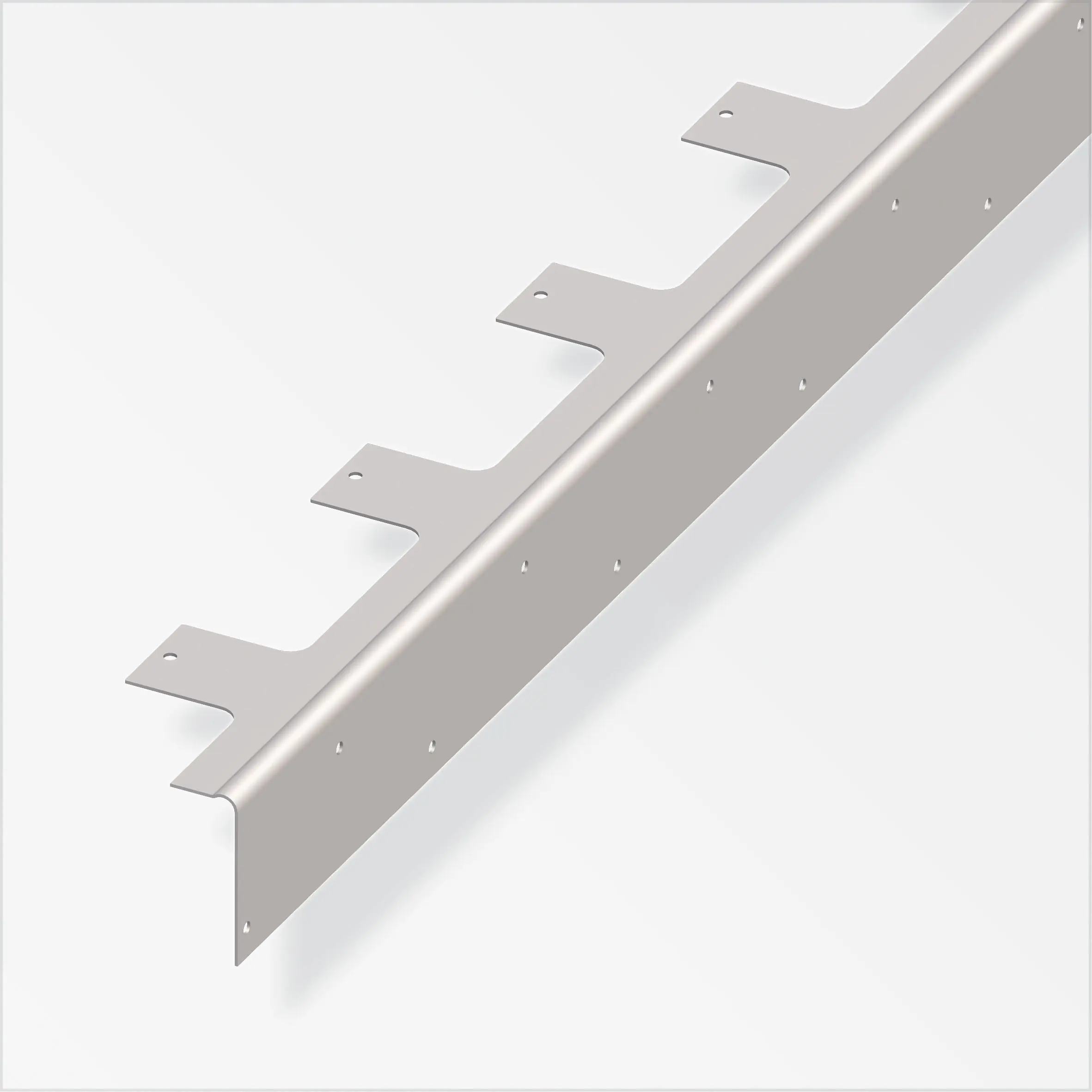alfer Treppen-Reparaturwinkel, für Holztreppen 1.03 m, 18 x 43 mm verzinkt