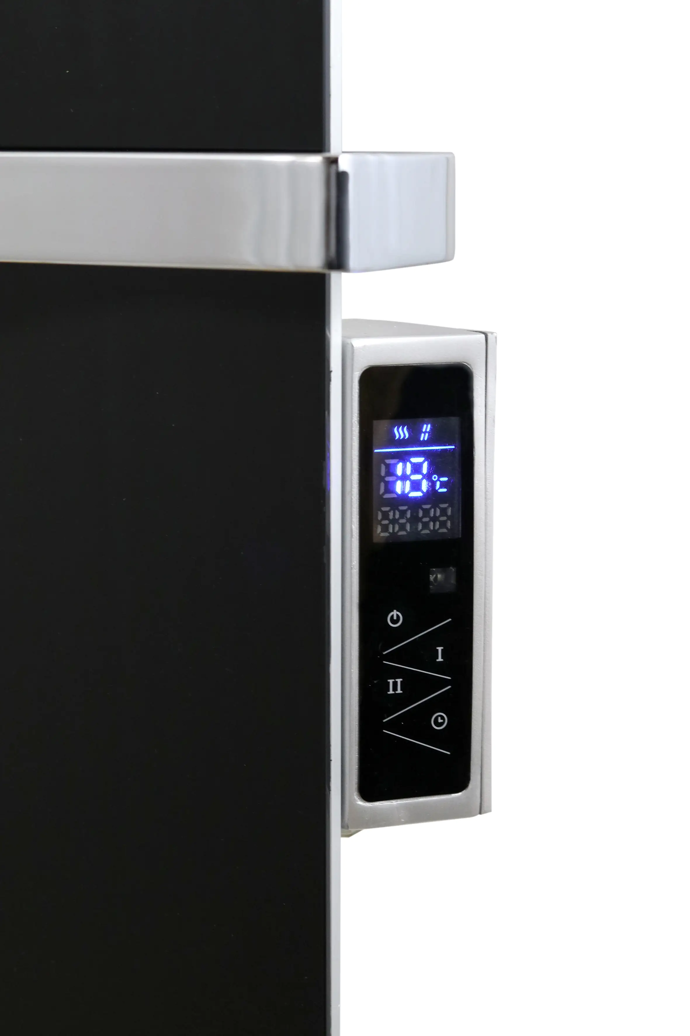 Rowi Glas-Flächenkonvektor HGF 700/2/1 DF mit Handtuchhalter, 700 Watt