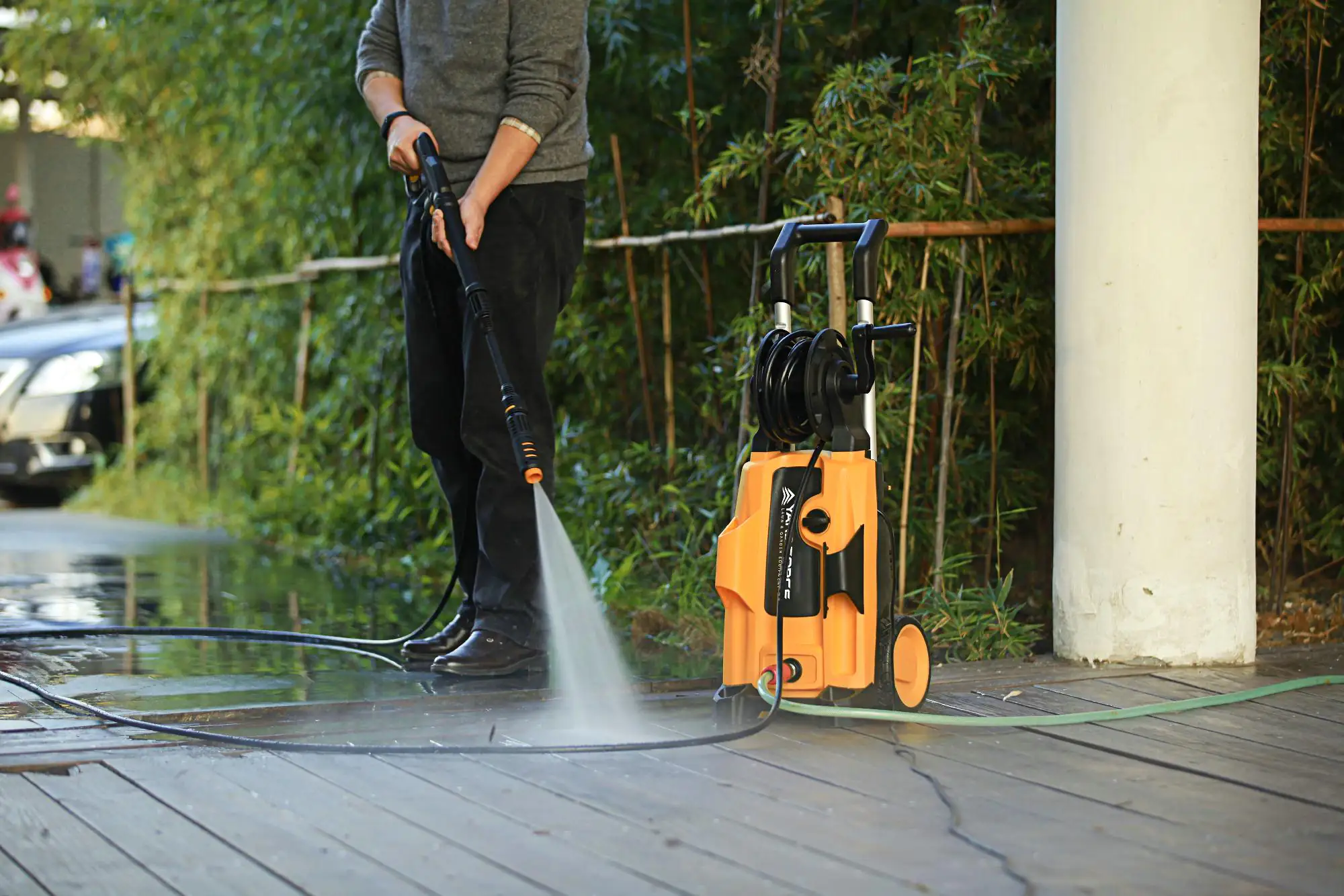 Yard Force Hochdruckreiniger EW U15A inkl. Flächenreiniger 150 bar 450 l/h