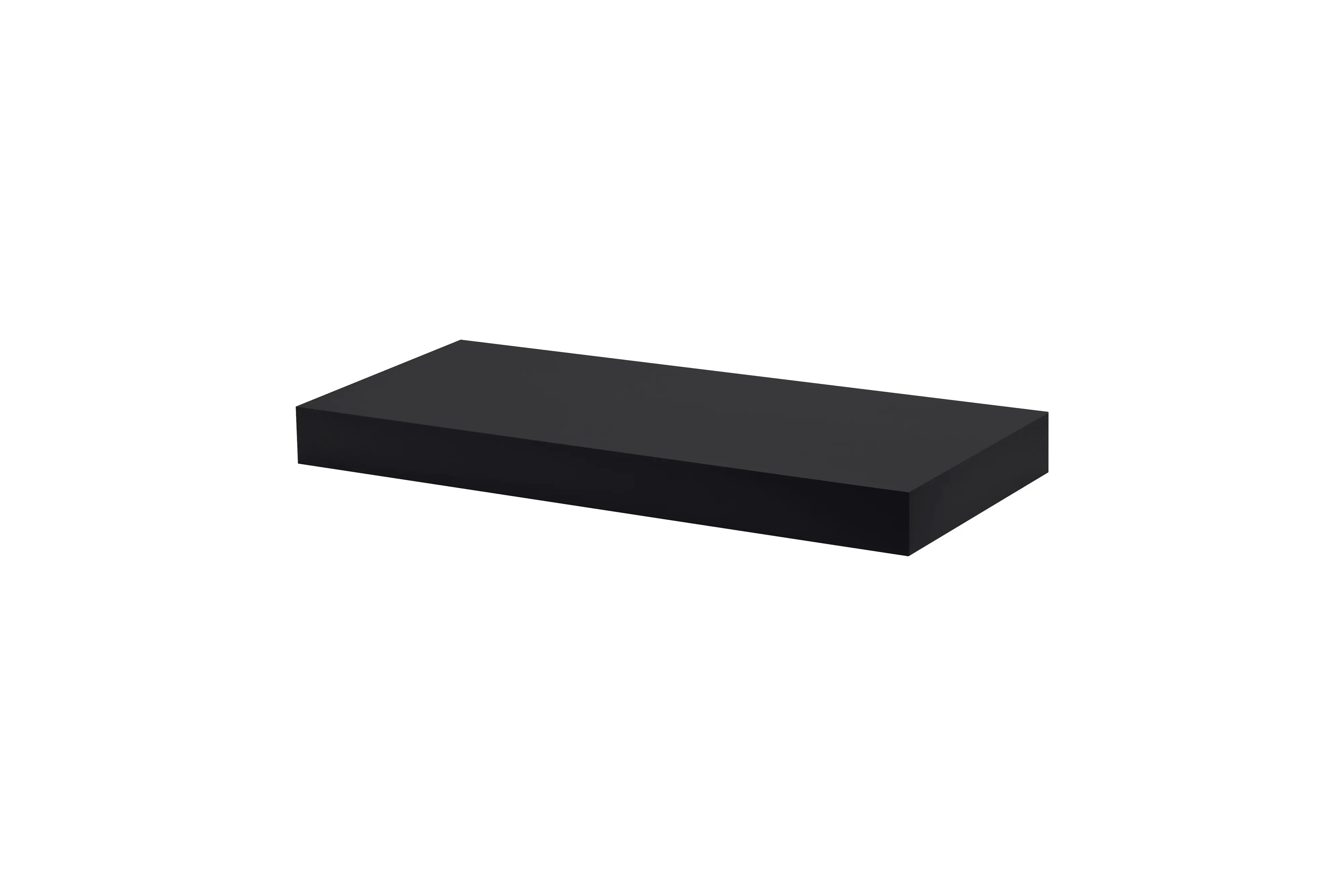 Dolle Wandregal 57 x 25 cm 50 mm schwarz