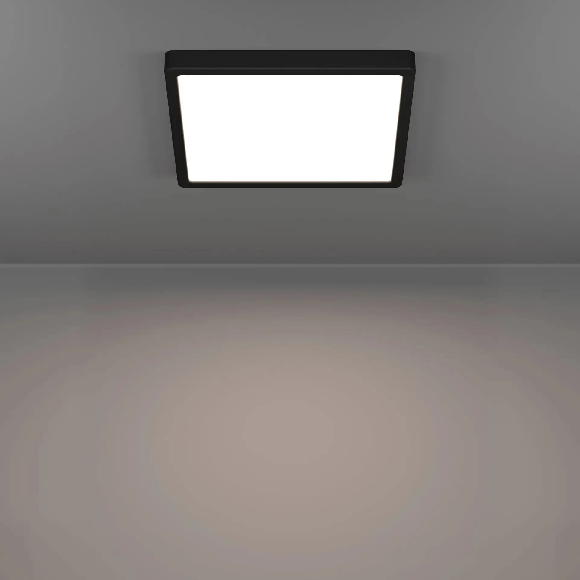 Eglo LED Deckenleuchte Fueva 6 schwarz 29 x 29 cm warmweiß-kaltweiß Eglo LED Deckenleuchte Fueva 6 schwarz 29 x 29 cm warmweiß-kaltweiß