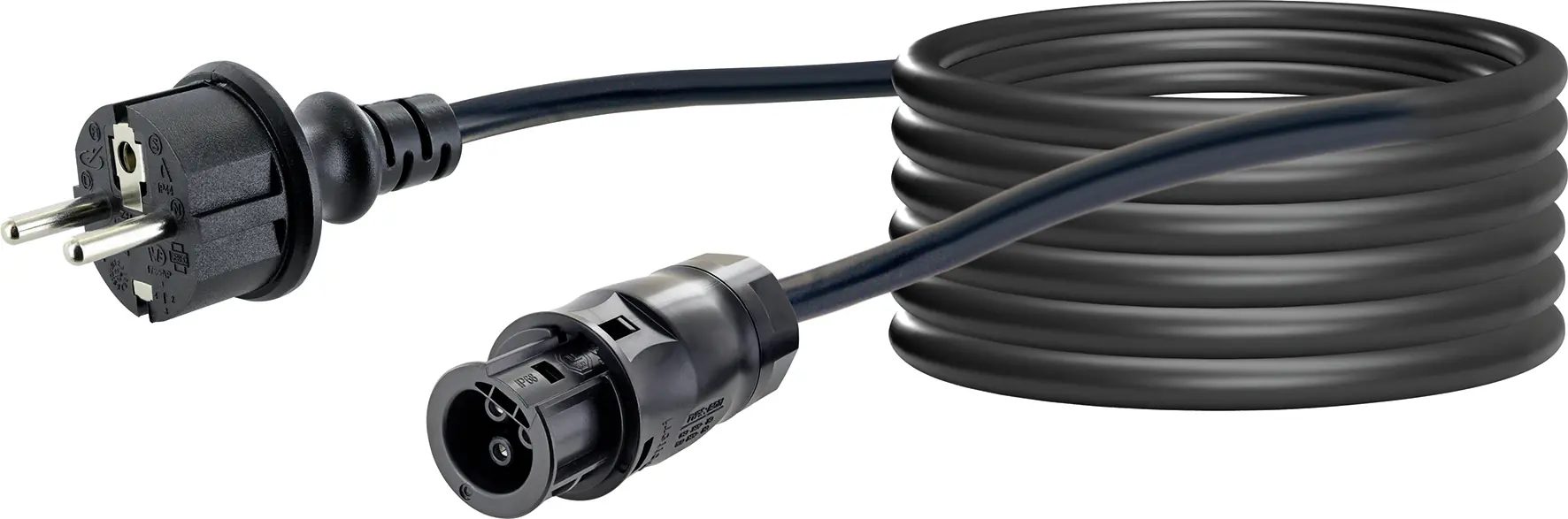 Schwaiger Anschlusskabel Wechselrichter Typ F, Anschlusskabel M25, 10m